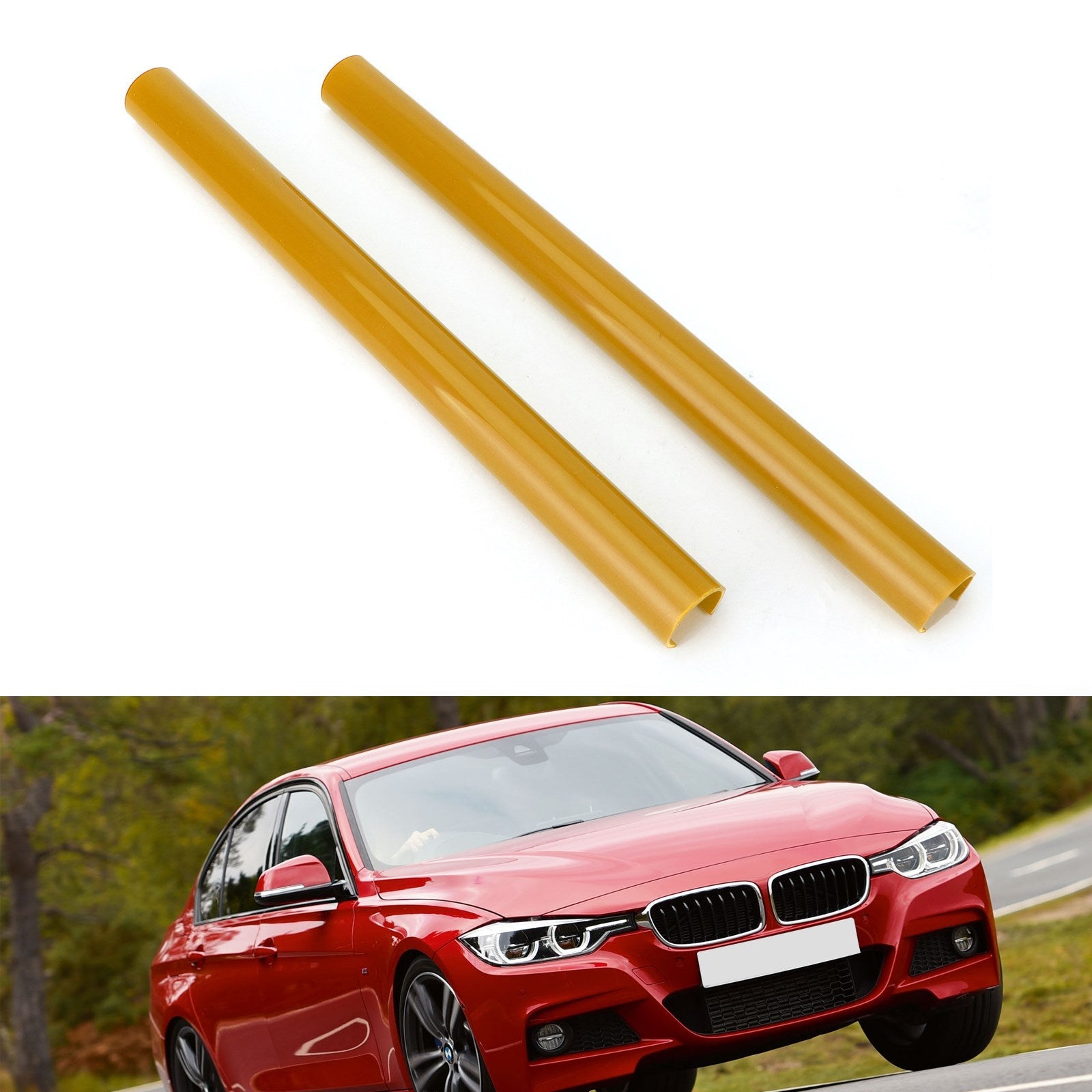 #A fargestøtte Grill Bar V Brace Wrap for BMW F30 F31 F32 F33 F34 F35 Blå generisk
