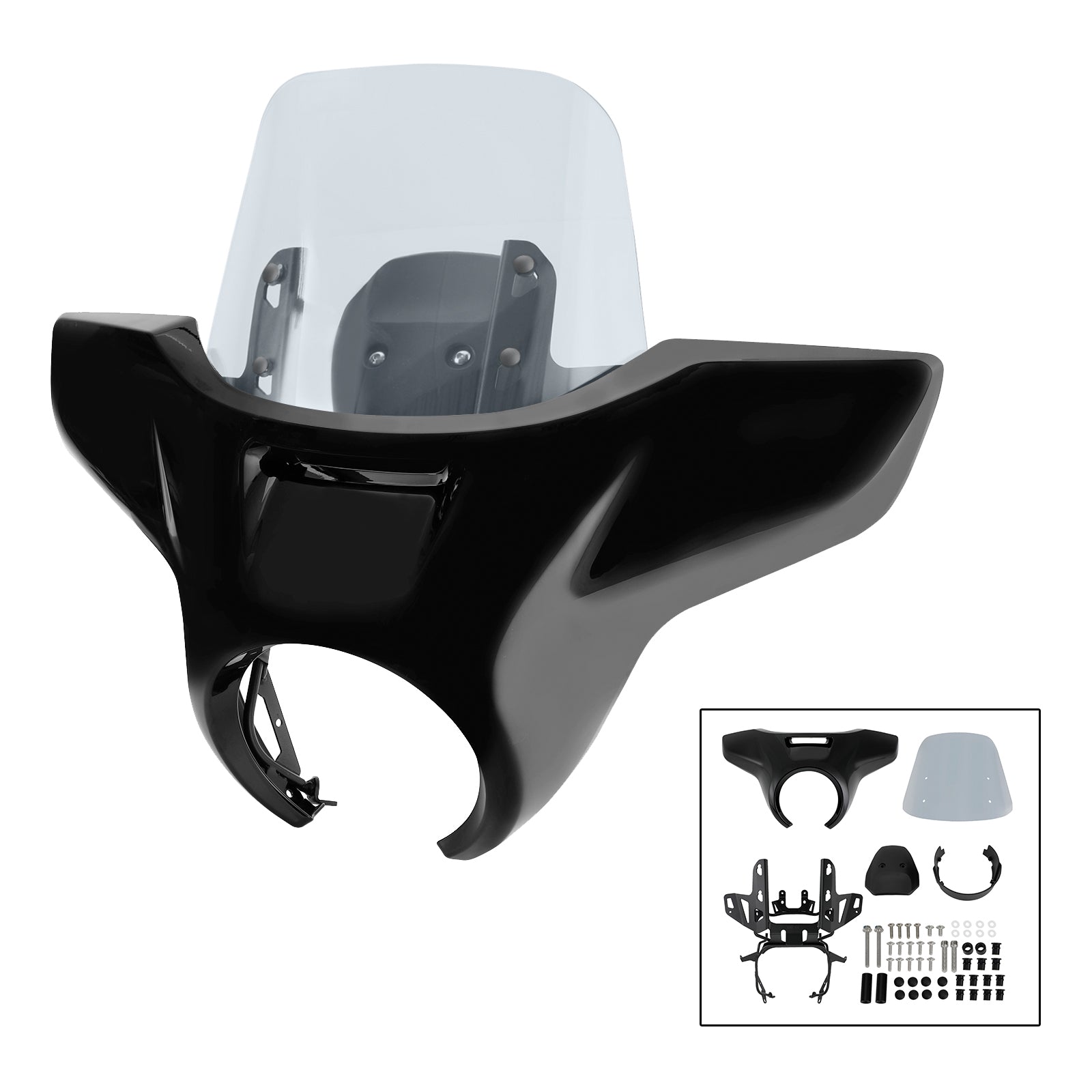 ABS Motocyklové čelné sklo čelného skla vhodné pre Honda CM1100 2021-2022 FedEx Express