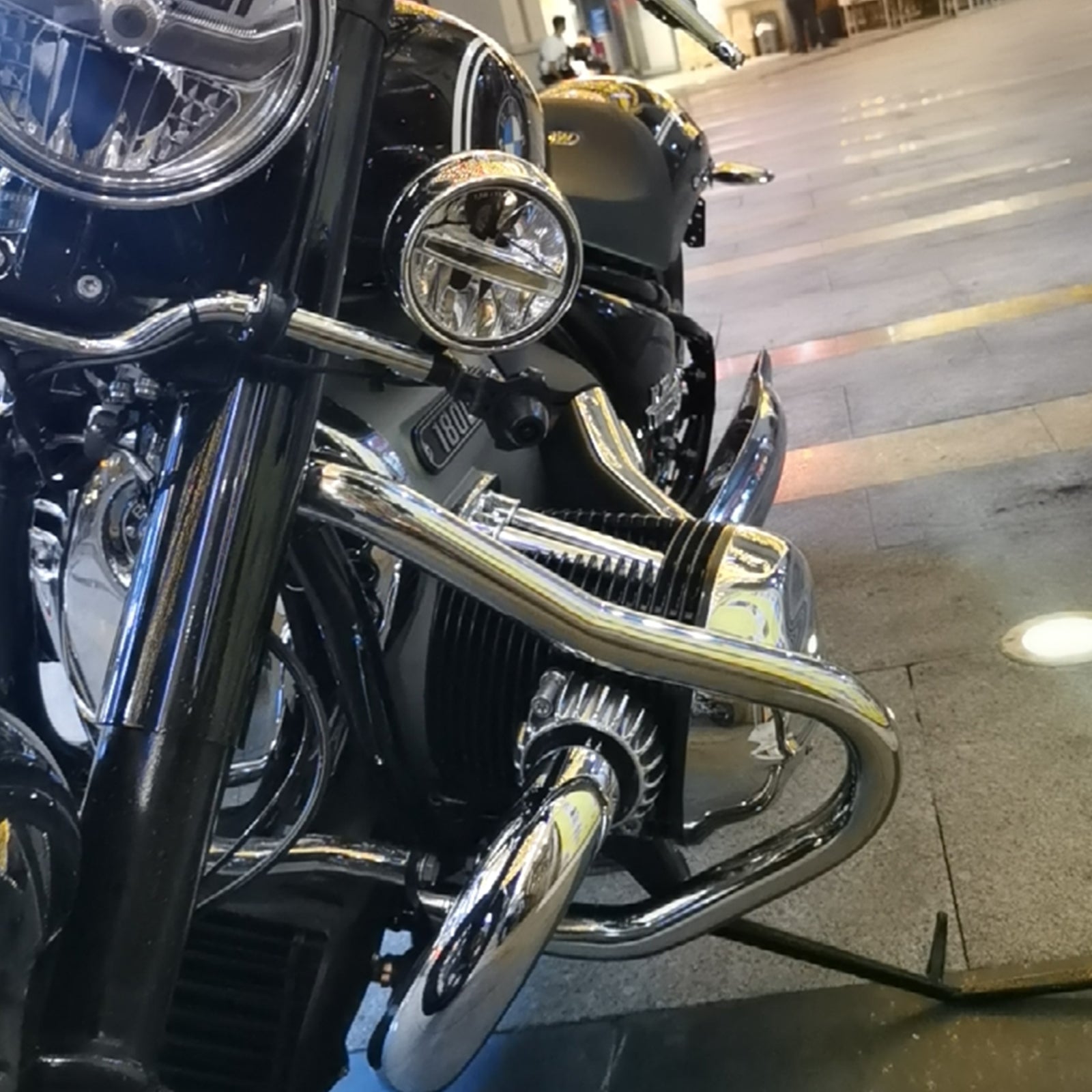 Motorbeschermer Crash Bar Frame Bescherm Bumper Zwart Past voor Bmw R18 Classic 20-21