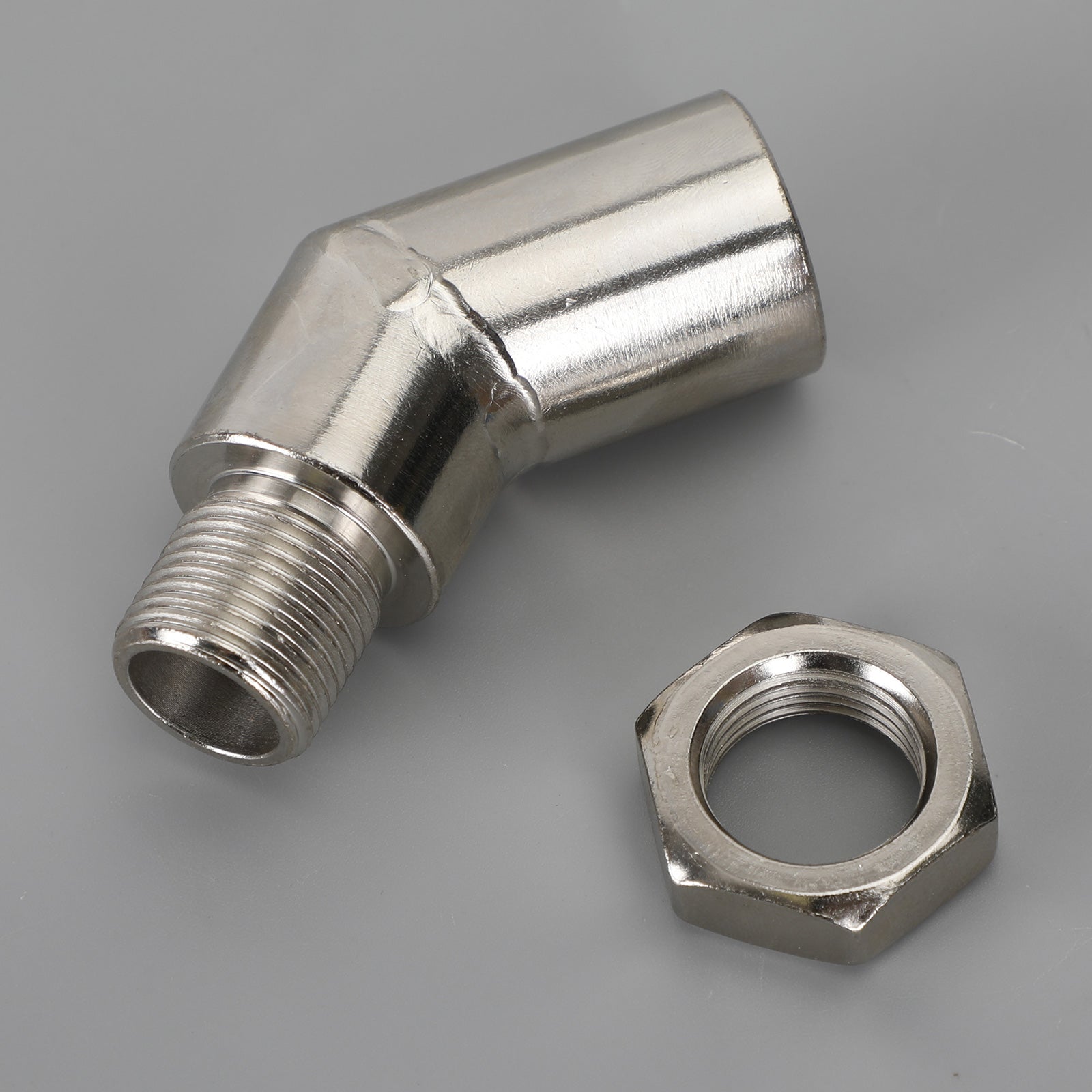 Convertisseur catalytique 135 degrés CEL, adaptateur d'extension de capteur d'oxygène, entretoise M18 X 1.5 générique