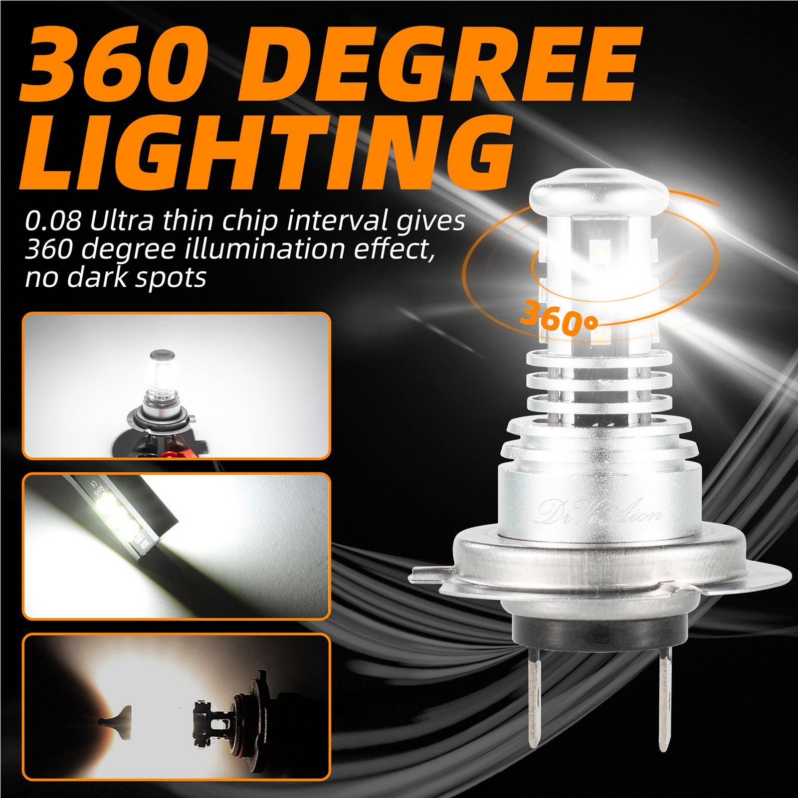 Luz de nevoeiro LED H8/H9/H11