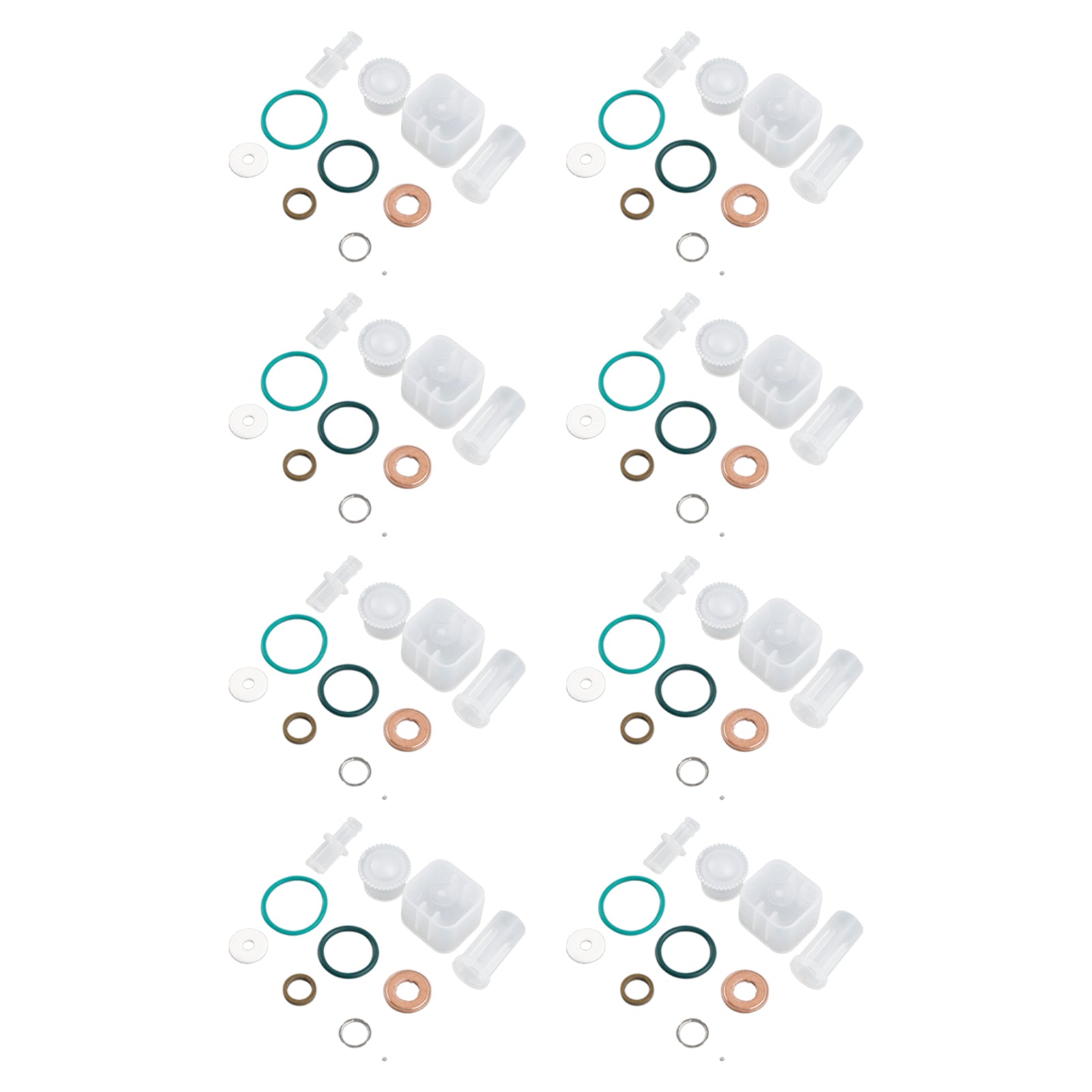 Kit de réparation d'injecteur de carburant, 8 pièces, pour Chevy GMC Duramax 6,6l 2004 – 2005 Diesel