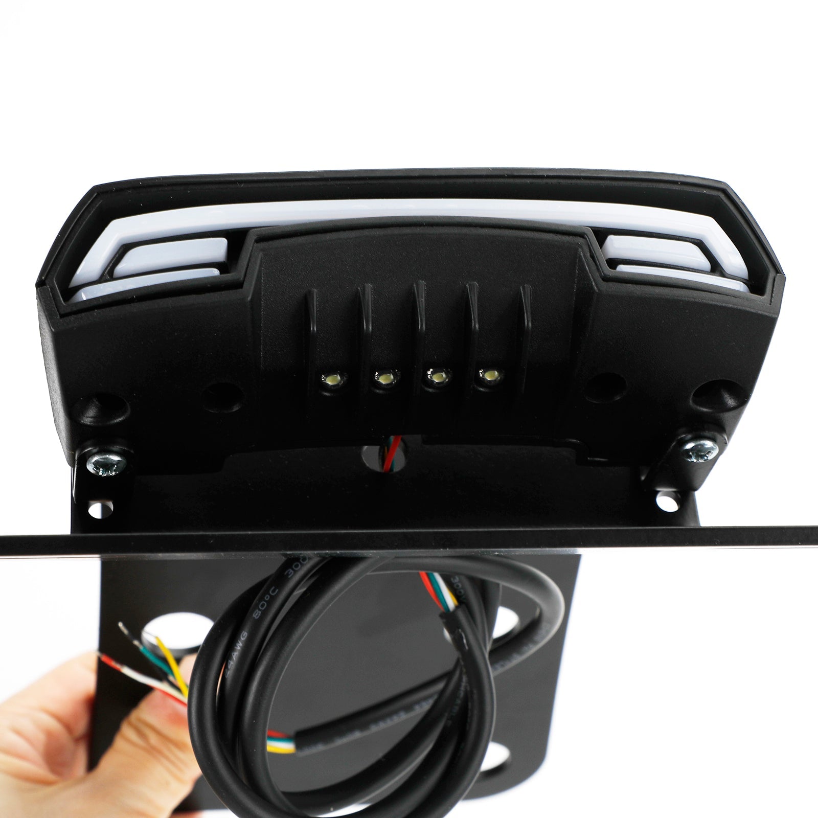 2008-2022 KAWASAKI D-Tracker-X KLX250 S/SF Pleeur de support de plaque d'immatriculation