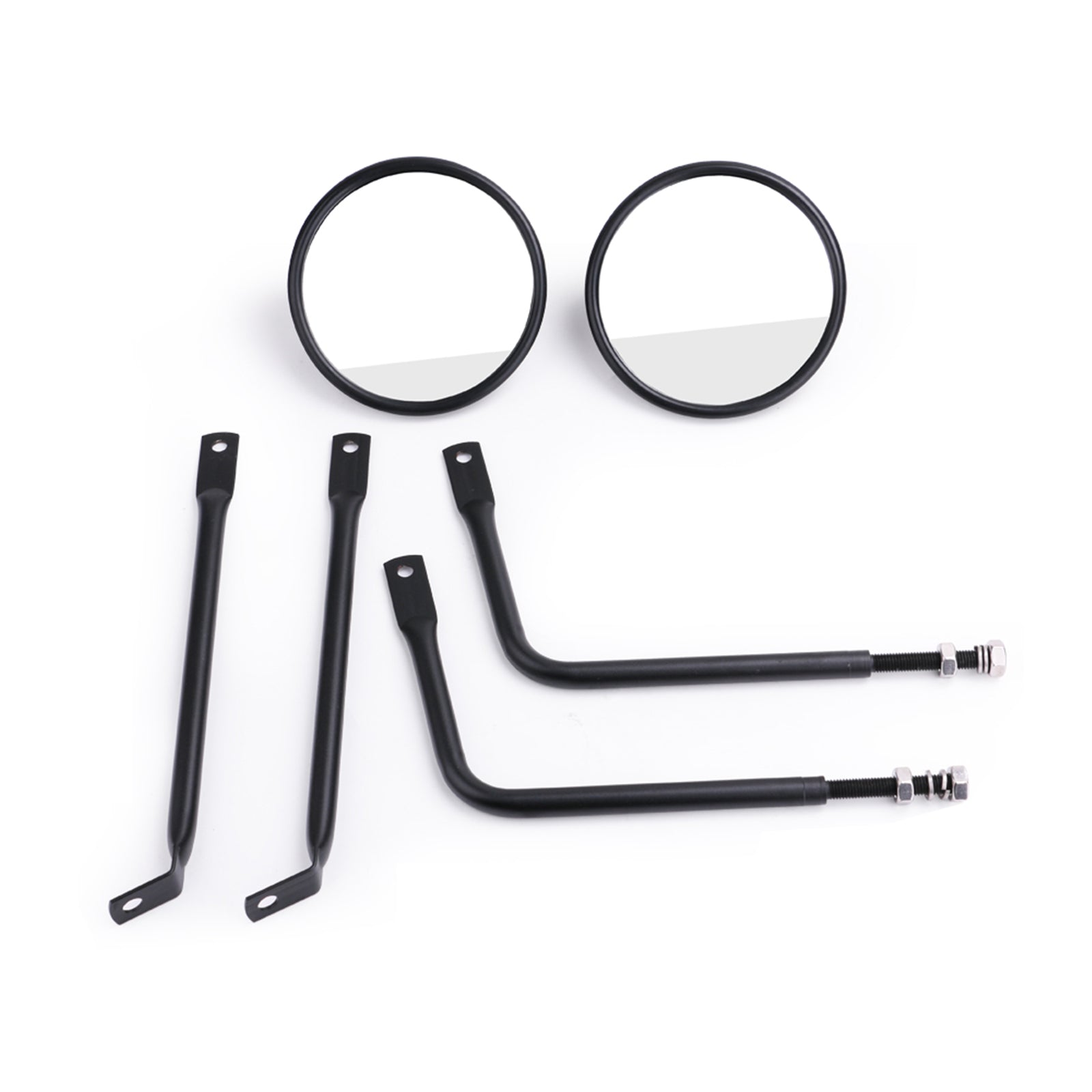 1.75" Bočné spätné zrkadlá Univerzálne okrúhle zrkadlo vhodné pre štvorkolky a UTV