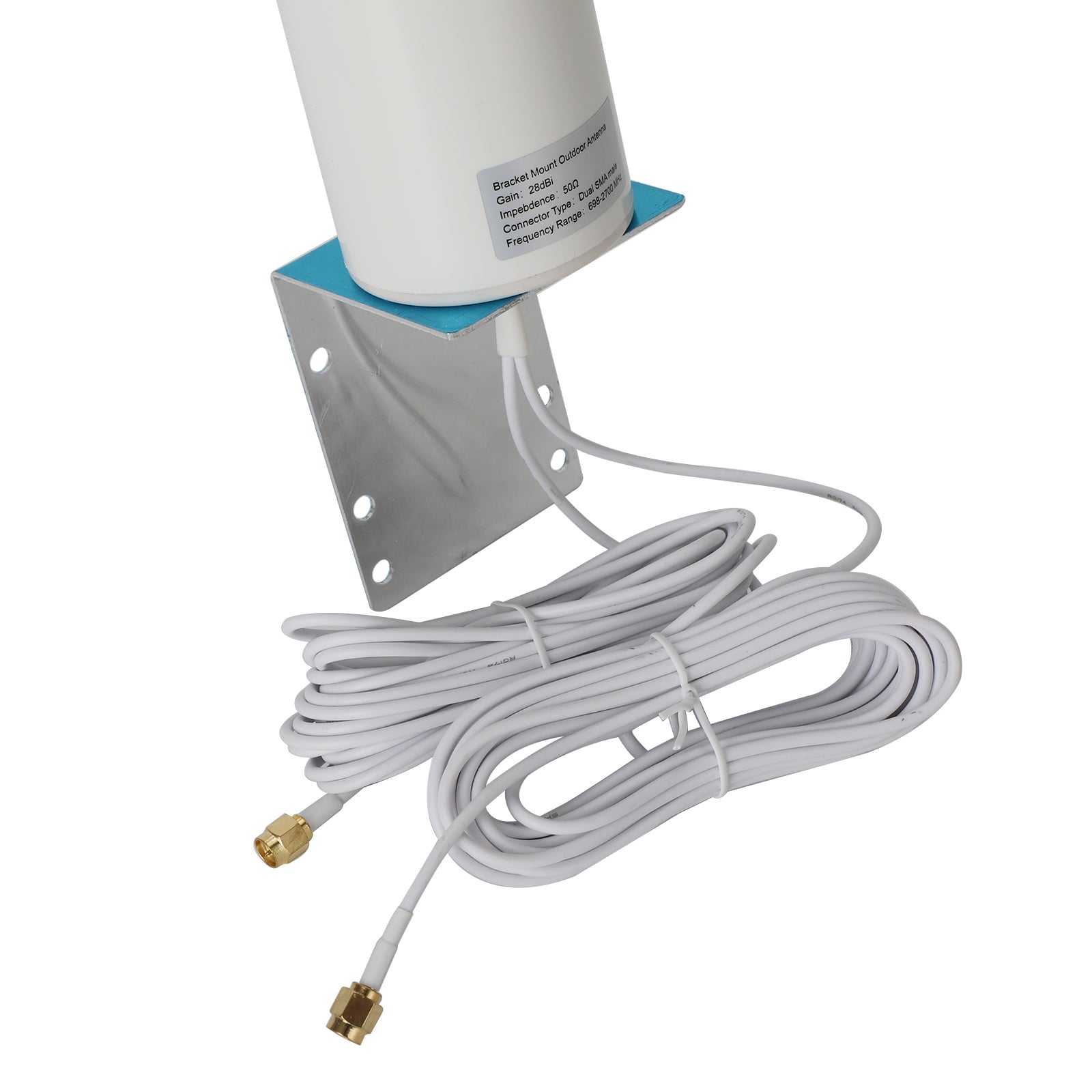 Antena externa 28DBi 3G 4G SMA/TS-9 para enrutador celular LTE MOFI 4500