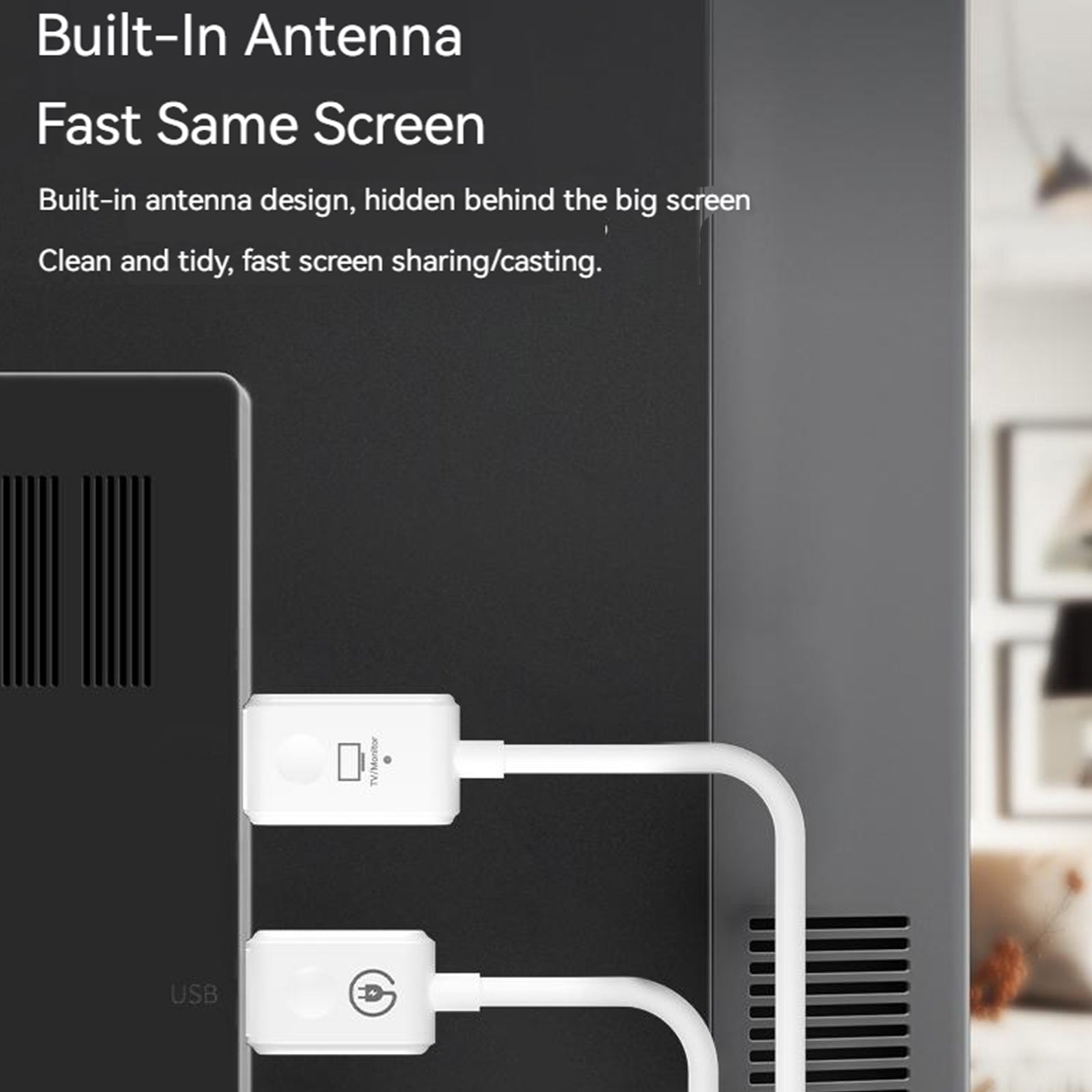 Récepteur d'émetteur vidéo d'extenseur HDMI Type-C 50m 50m pour le téléphone PC à la télévision