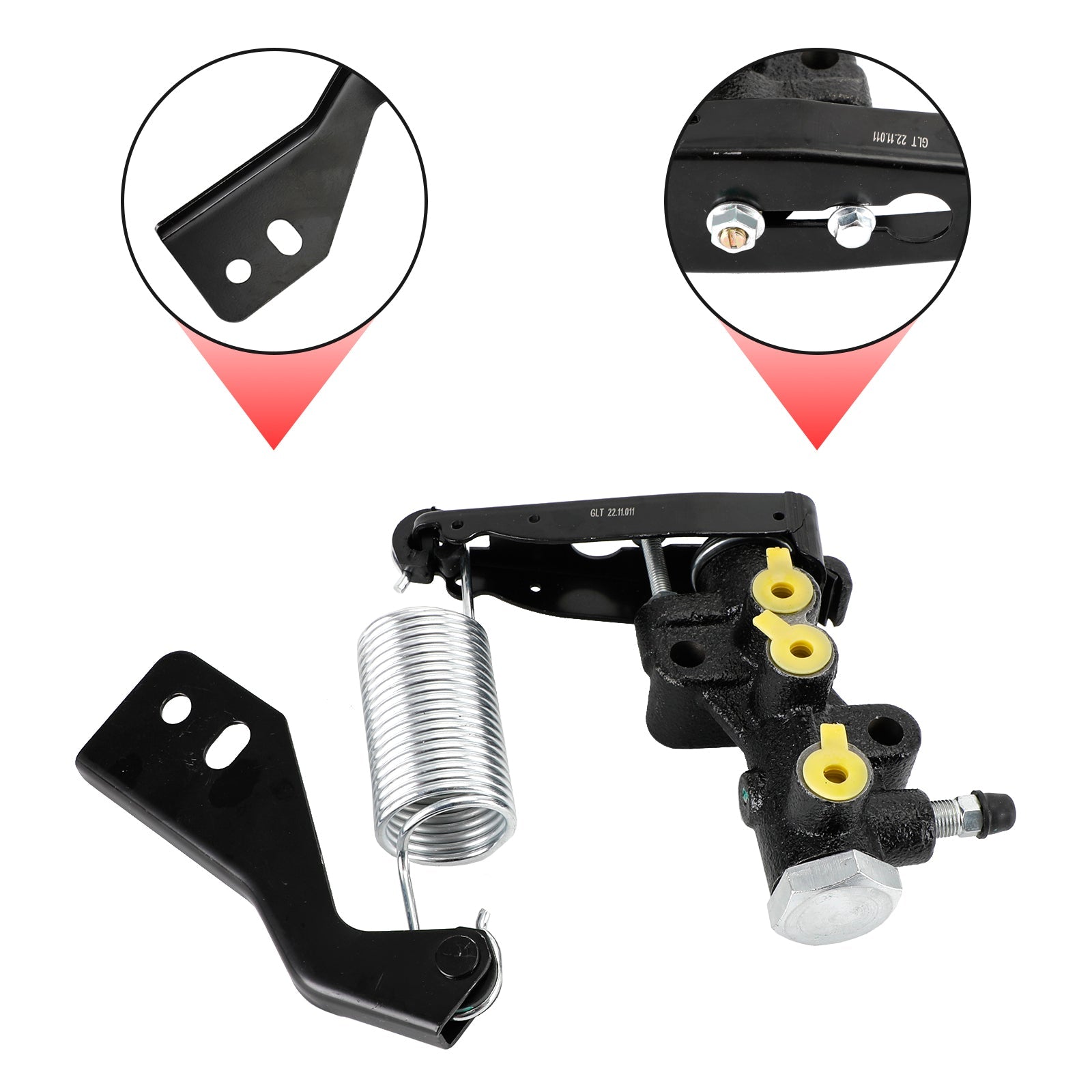 1993-1997 Nissan D21 Bromsbelastning Ventilmontering 46400-56G04