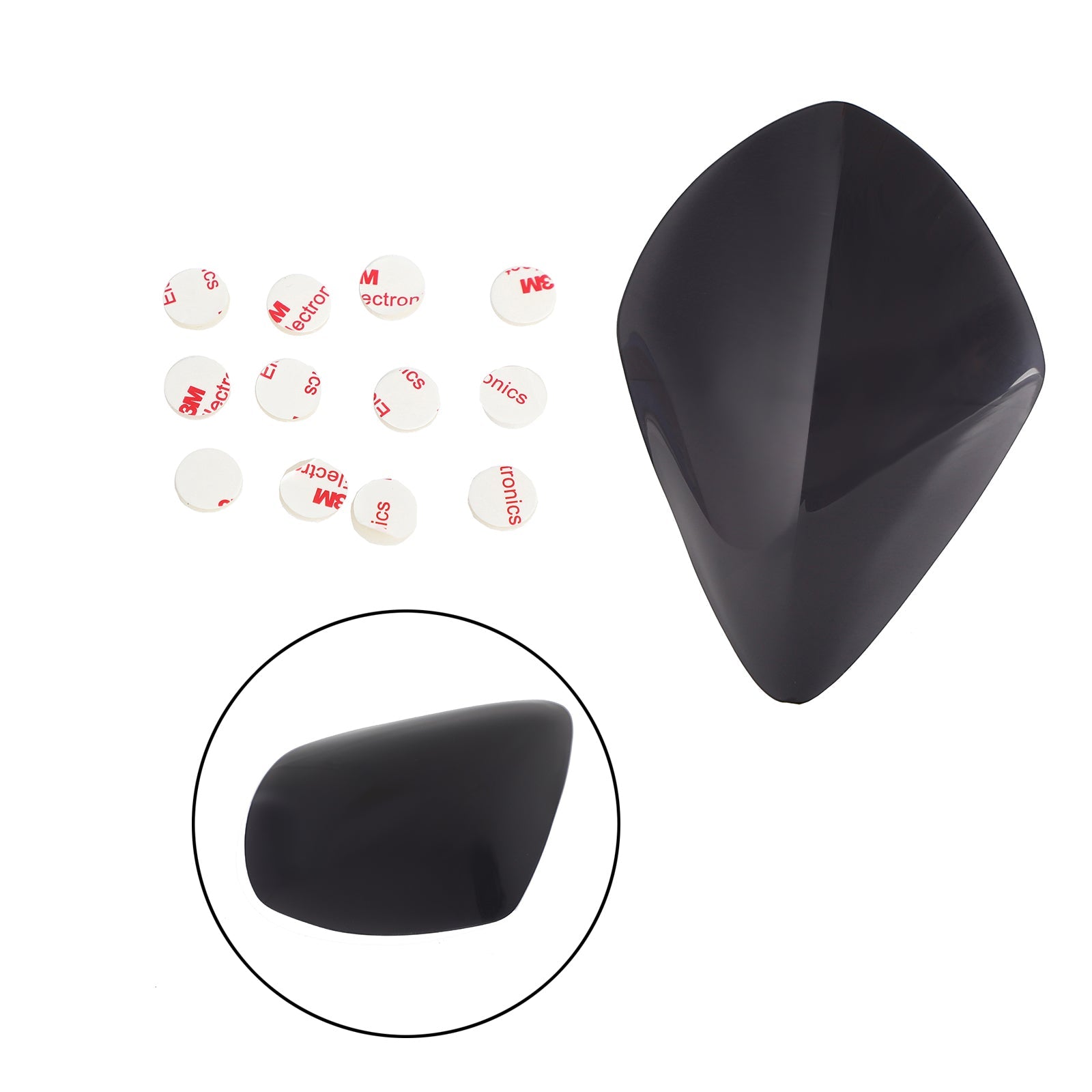 Protector de lente de faro delantero para Suzuki Gsxr1000 Gsxr 1000 07-08 azul genérico