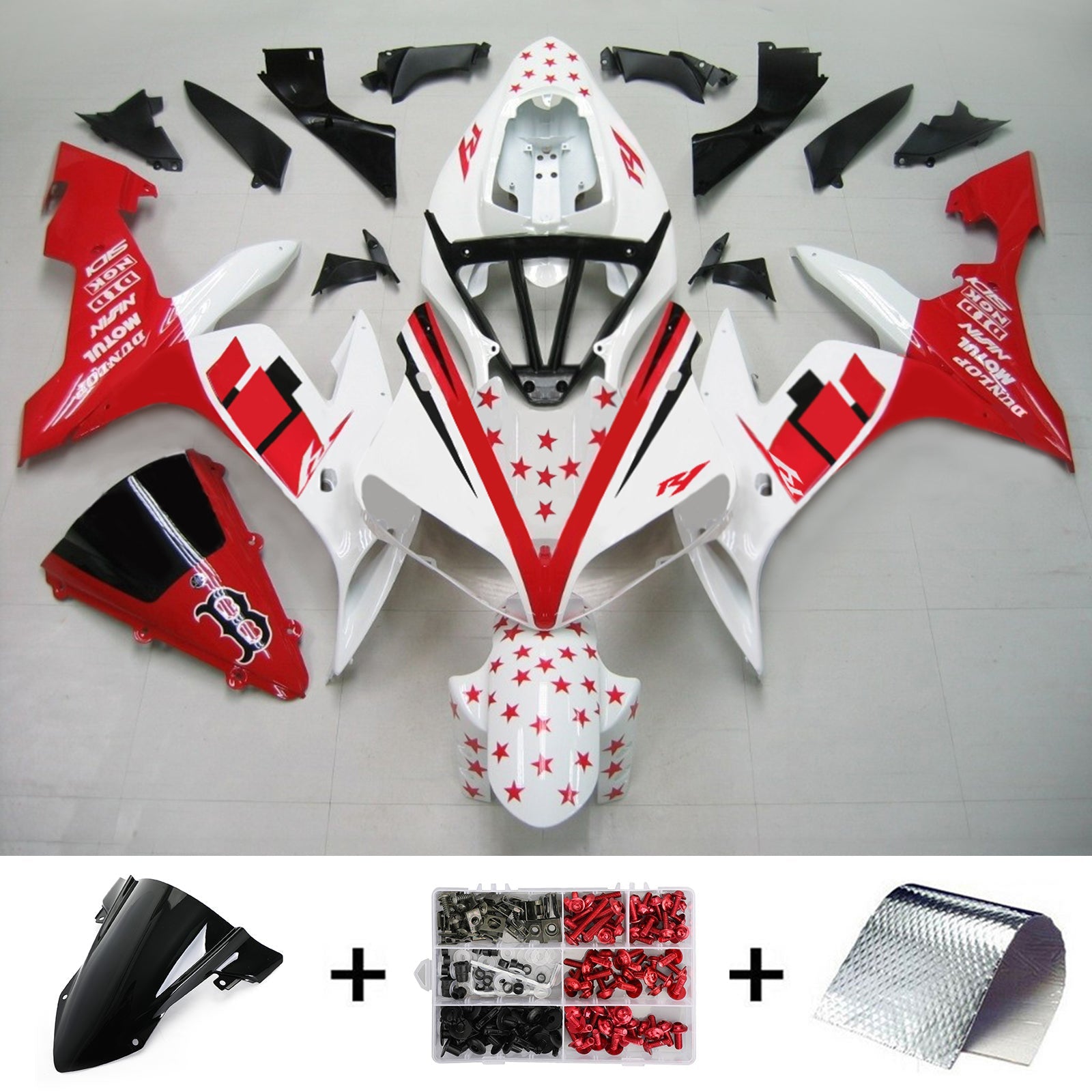 2004-2006 Yamaha yzf 1000 R1 Kit de carénage générique