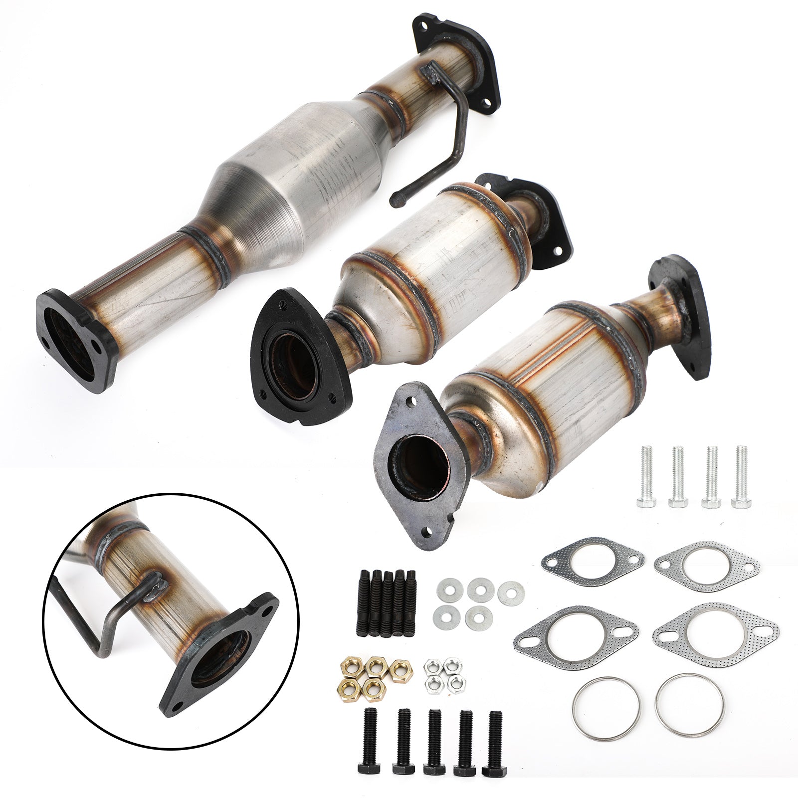 Buick GMC Acadia 3.6L V6 2009-2017 Tous les 3 Convertisseur catalytique arrière gauche droite