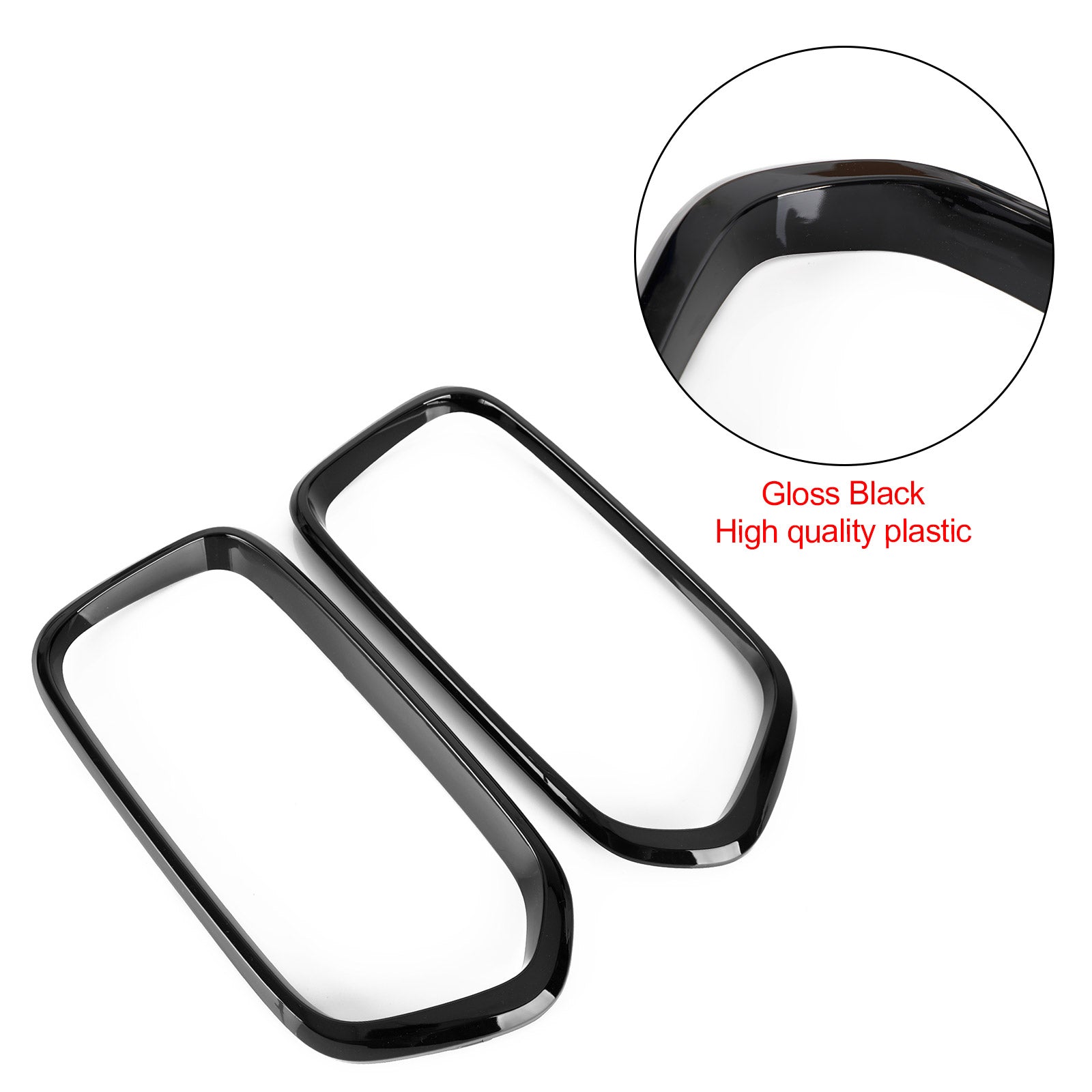 2018-2023 BMW X2 Series F39 Front Bumper Grill Frame Cover Trim 51712455246 51712455247 Generisk