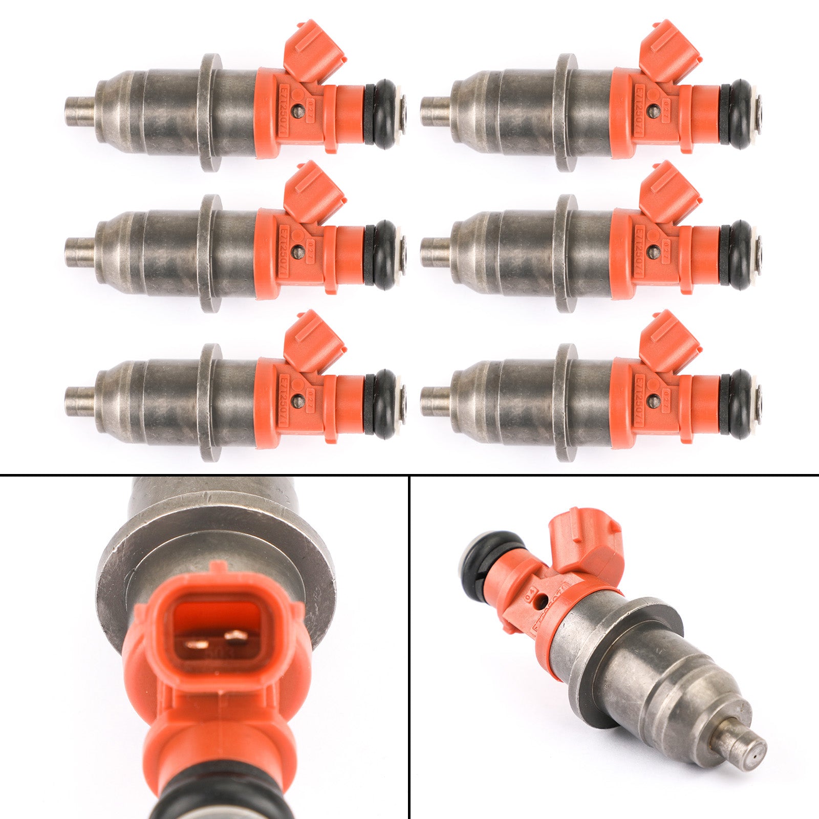 6 stks Brandstofinjector 68F-13761-00-00 E7T05071 Fit Yamaha Buitenboordmotor HPDI 150-200 Generieke