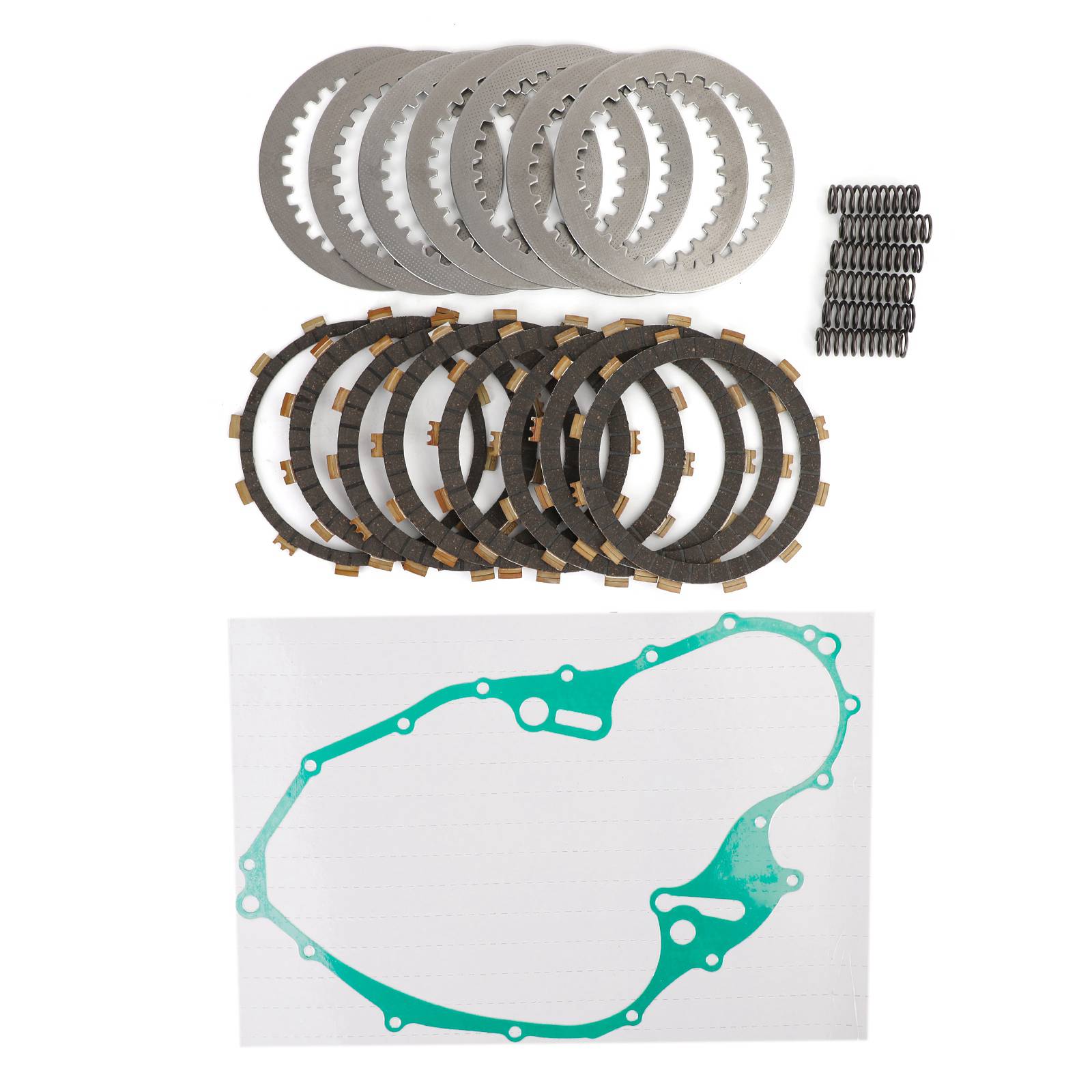 Clutch Kit Disks Discs Springs GASKET FIT FÖR YAMAHA RAPTOR 700 700R 2006-2018 GENERISKA