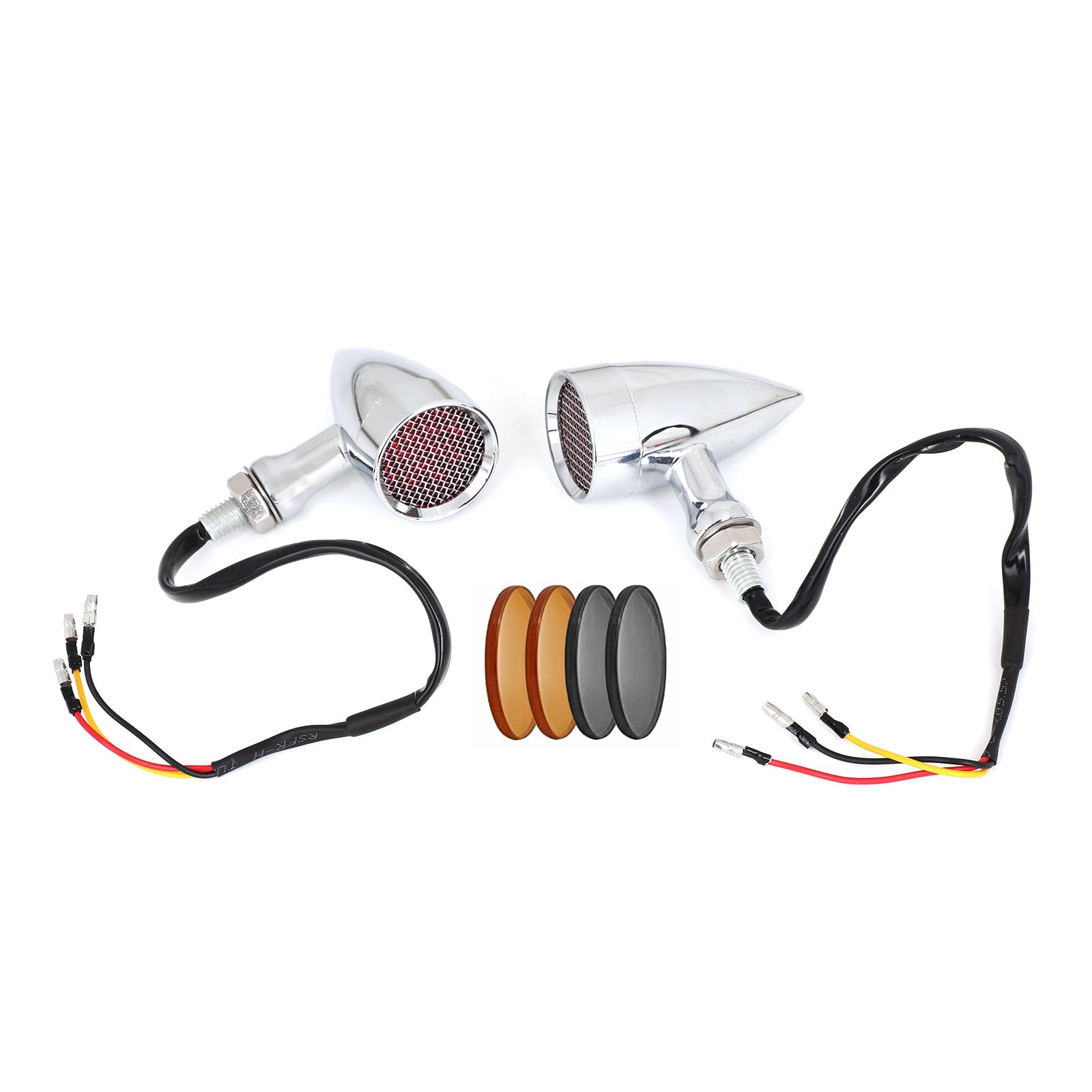 M10 Universele motorfiets LED-richtingaanwijzer Indicatoren Knipperlicht Generiek