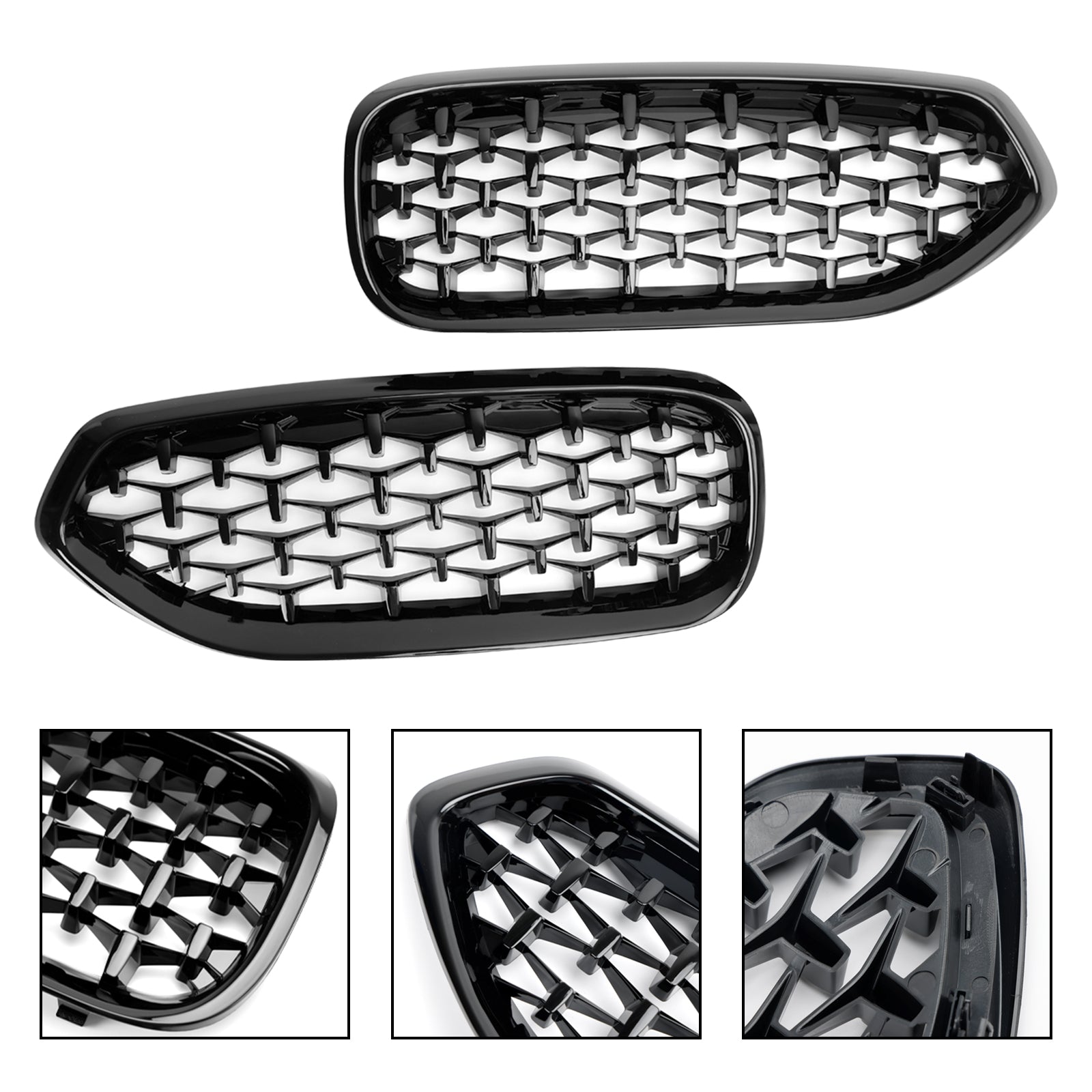 BMW G29 Z4 2019-2023 Diamond Blift Black Front Kidney Grill Grille