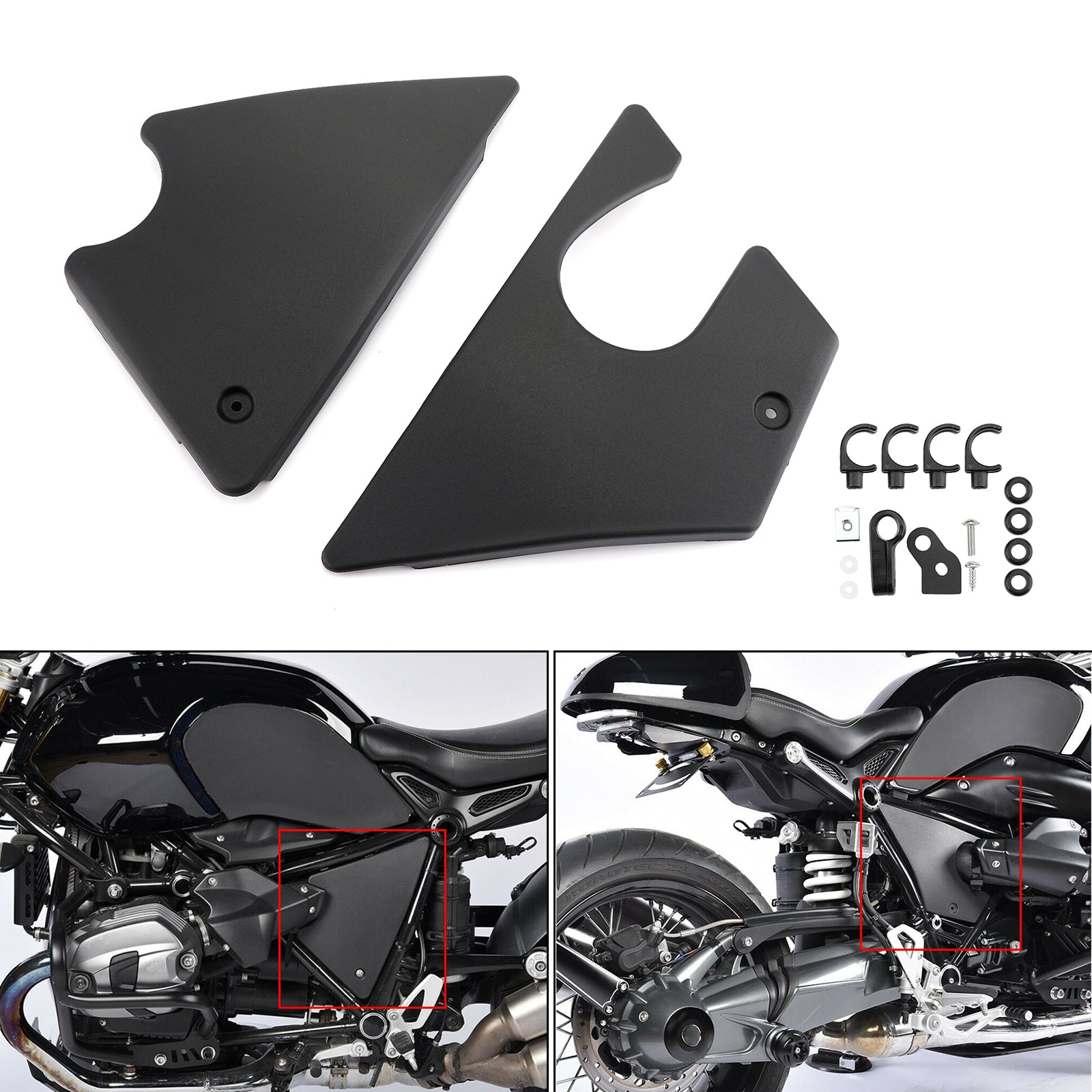Airbox Frame Cover Protector för 2016-2019 BMW R Nine T Racer Scrambler Urban Generic
