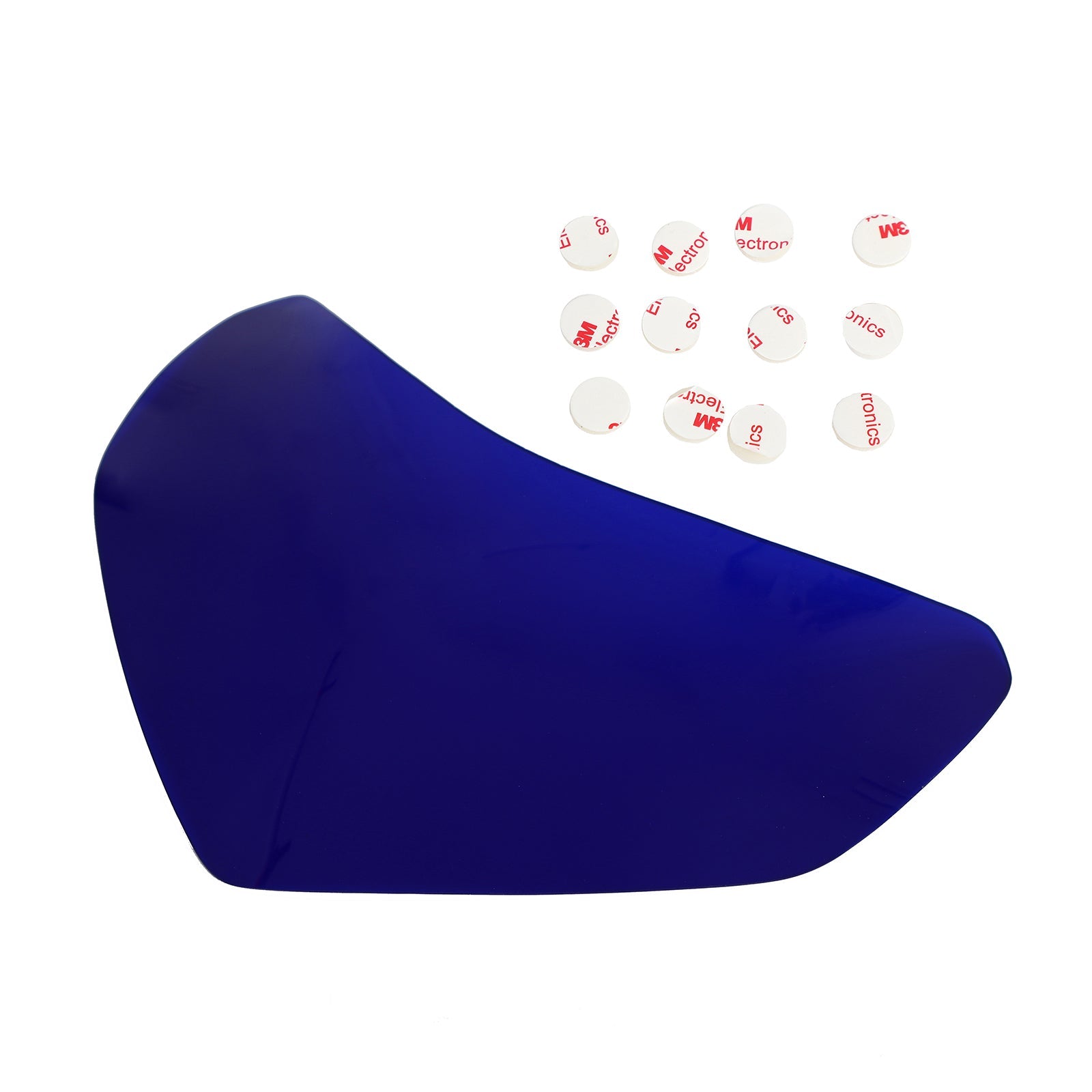 Protector de lente de faro apto para Suzuki Gsxr1000 Gsxr 1000 00-02 azul genérico