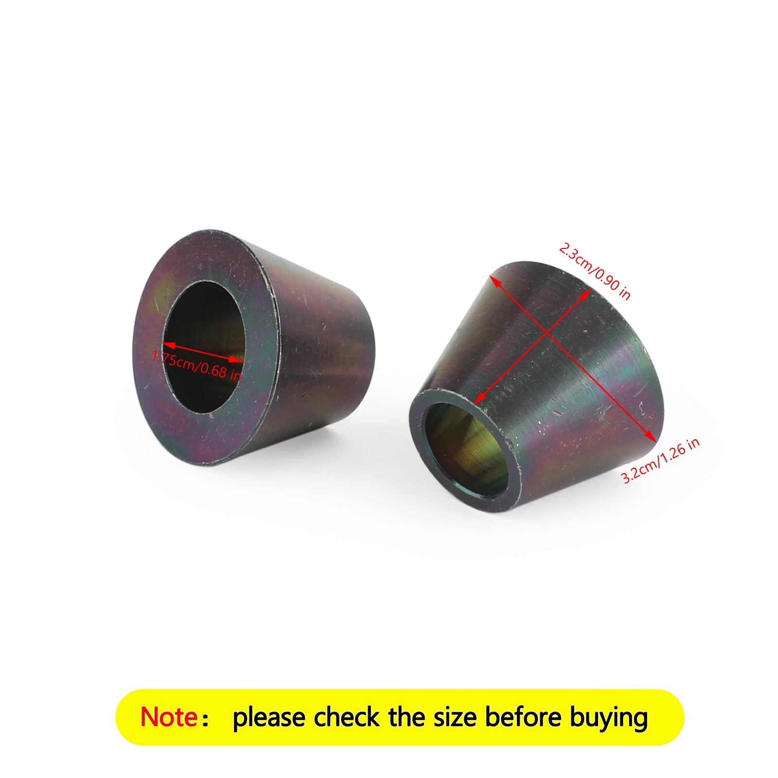 2pcs dianteiro de capa de esfera inferior, saco de ajuste infiniti g35 nissan 350z 40173-ac500 genérico