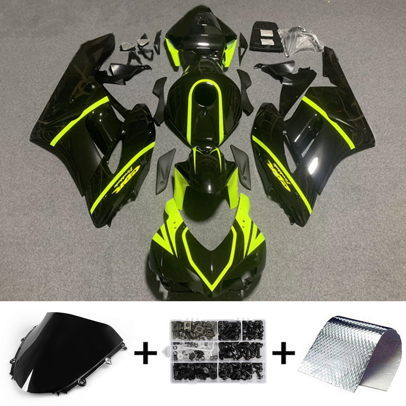 2004-2005 Honda CBR1000RR Kit de carenado Carrocería Plástico ABS