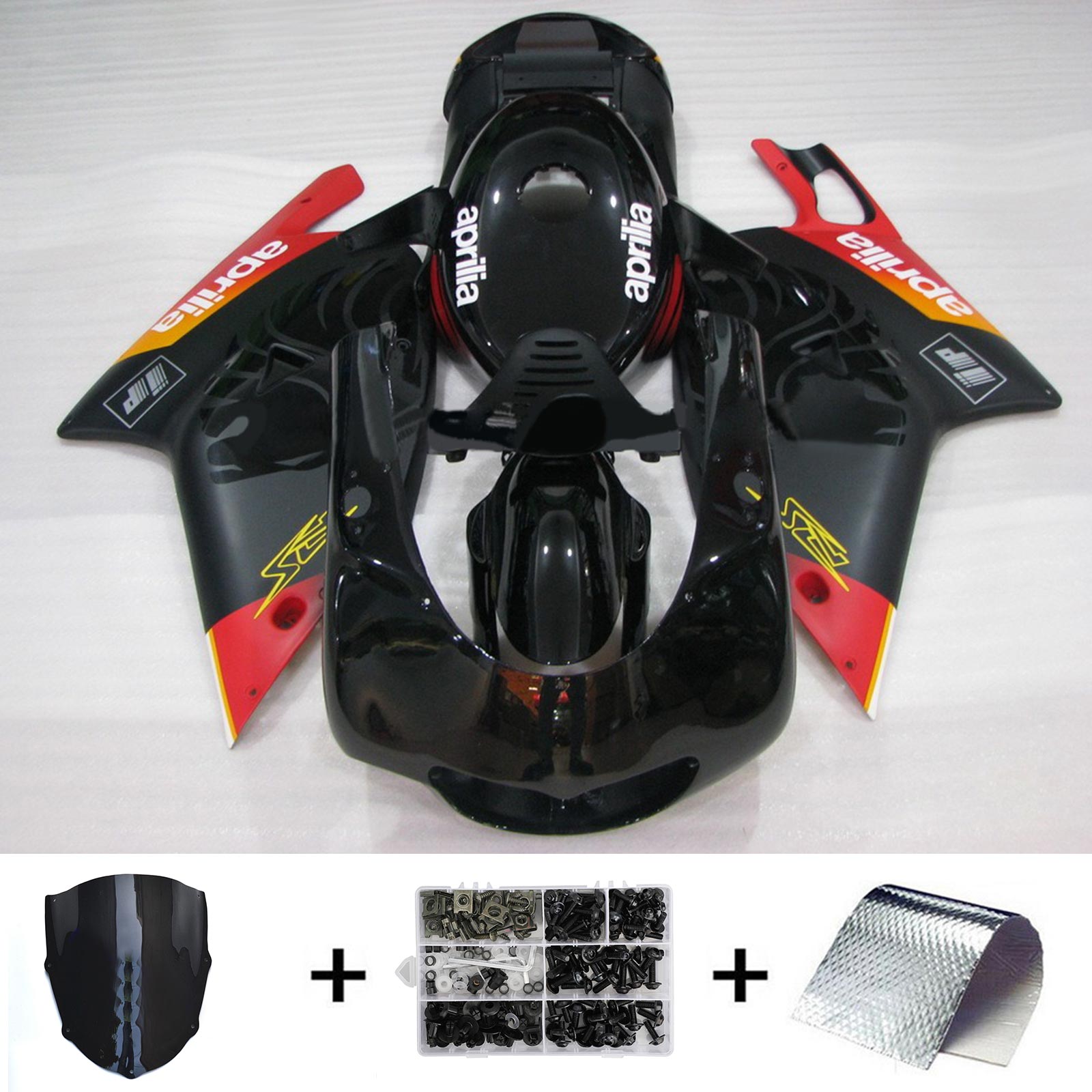 2000-2005 Aprilia RS125 Amotopart injectiekuipset carrosserie kunststof ABS #101