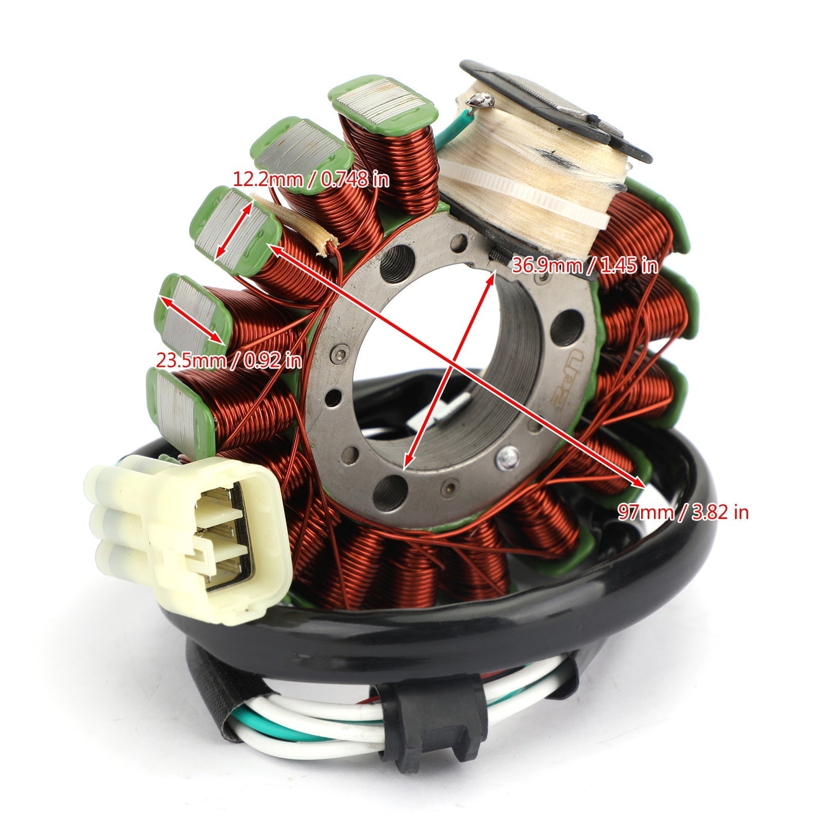 Stator magnéto d'alternateur pour Yamaha DT230 DT 230 Lanza 1997 1998 générique