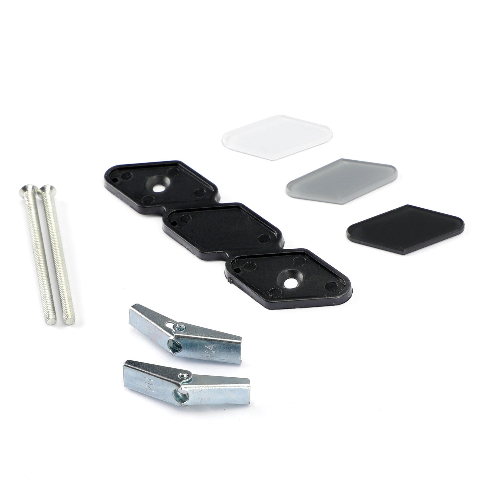 Tri-Color 3 Grille Badge Emblem för Toyota Tacoma 4Runner Tundra Rav4 Highlander Generic