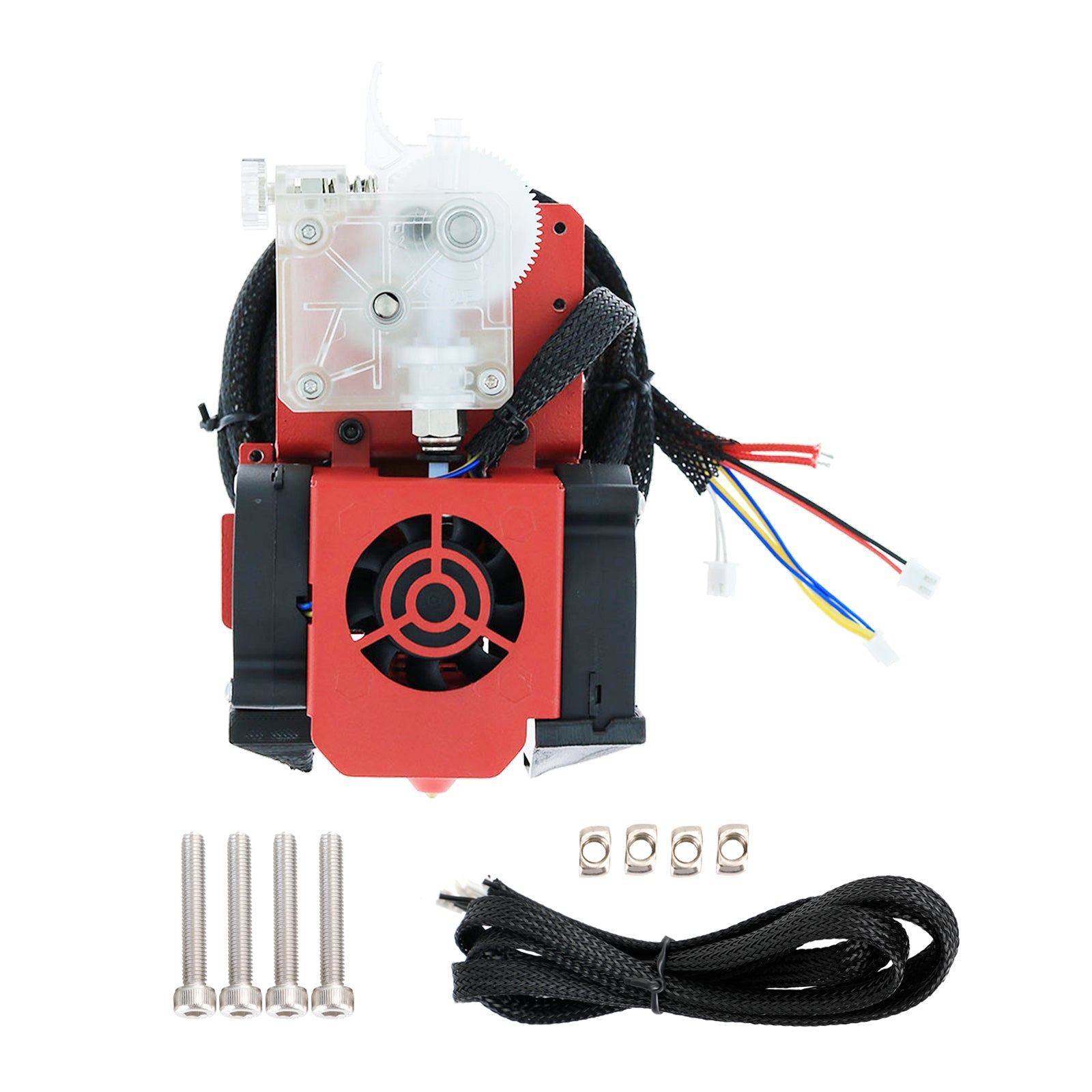 Extrusora transparente mejorada Extrusora de accionamiento directo para ENDER3 Aquila 24V
