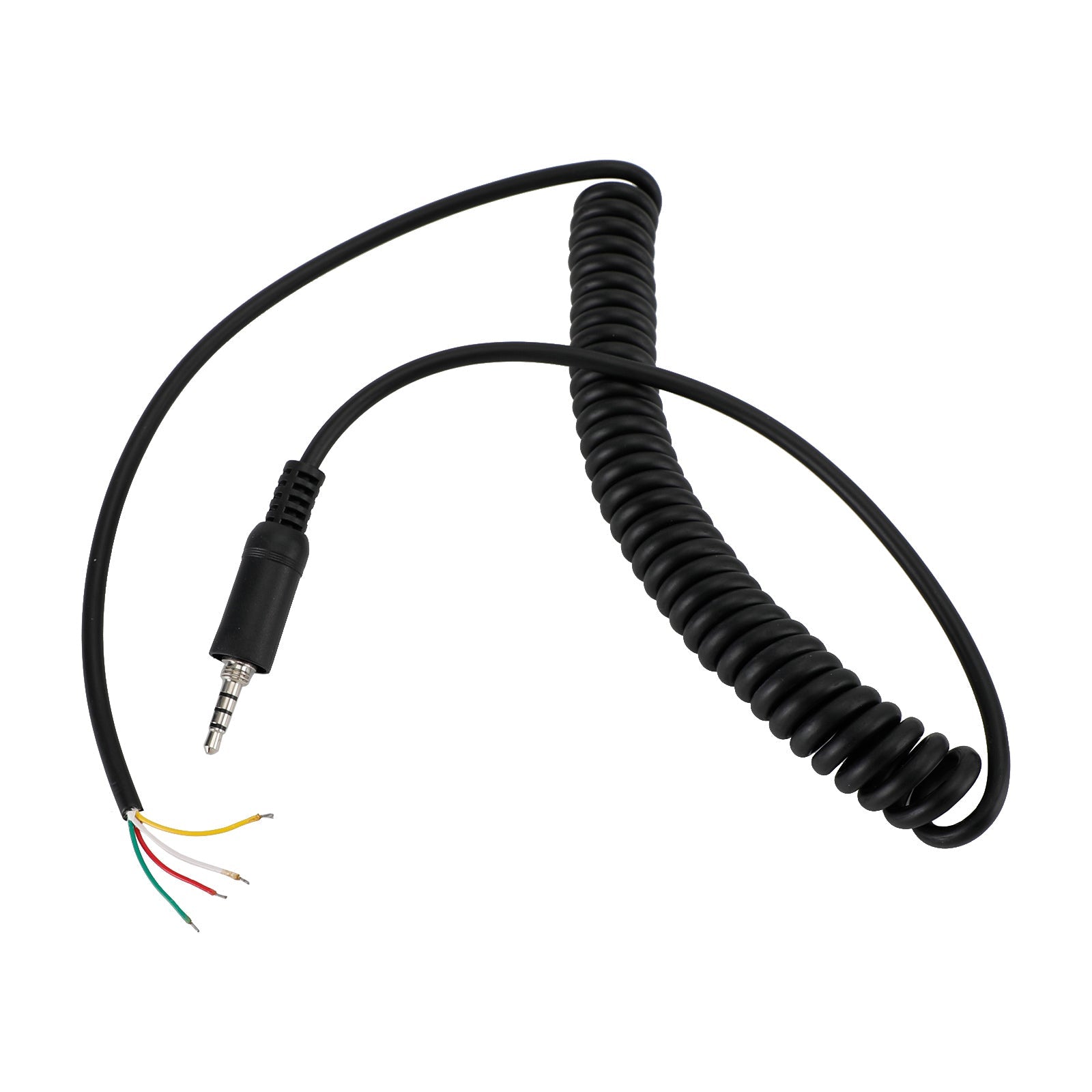 Ligne de câble micro en haut-parleur à 4 fil pour Yaesu VX120 HX290 HX400IS EVX-S24 FT270R Radio