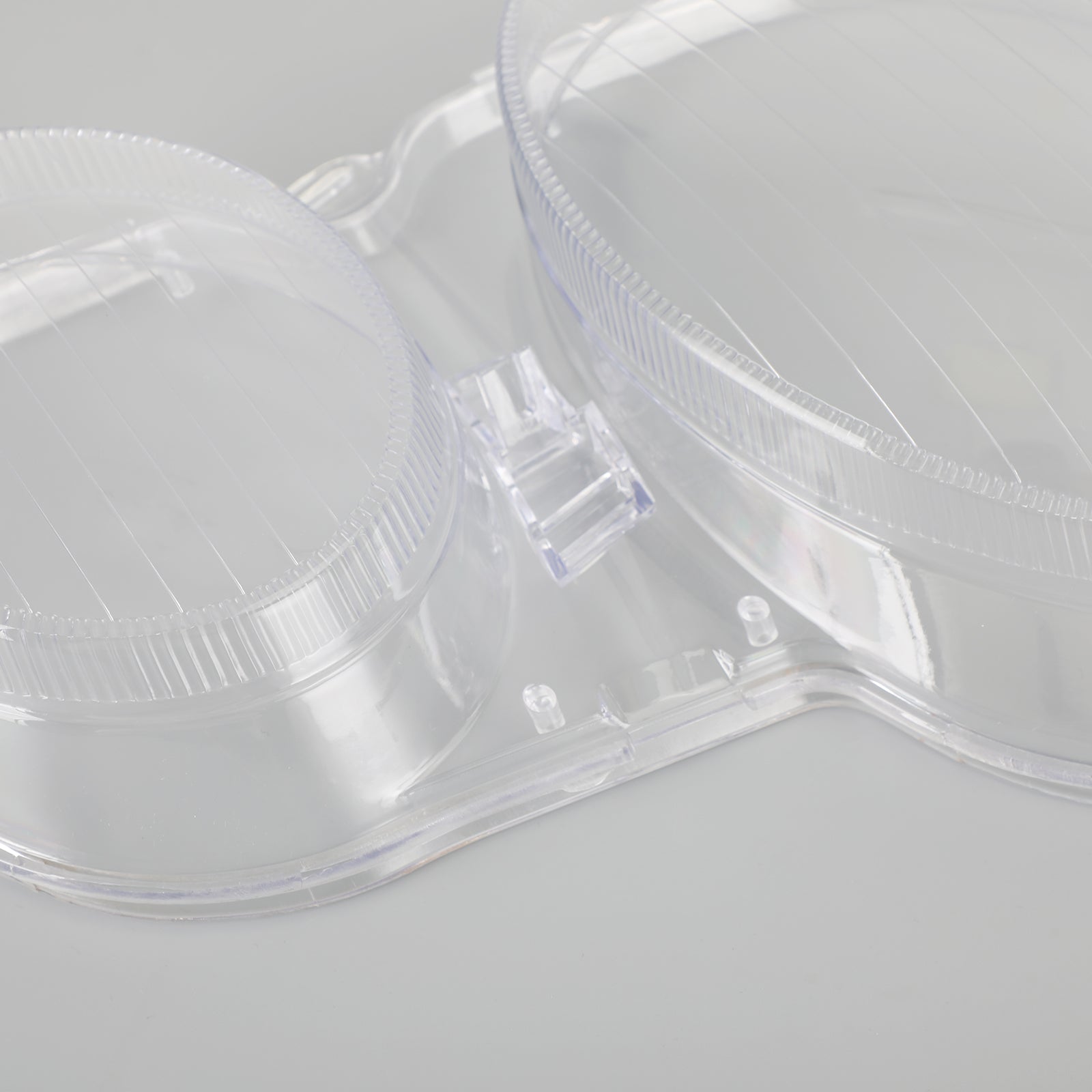 1996-2002 Mercedes E Class W210 Left +Right Headlight Lens Plastic Cover Shell