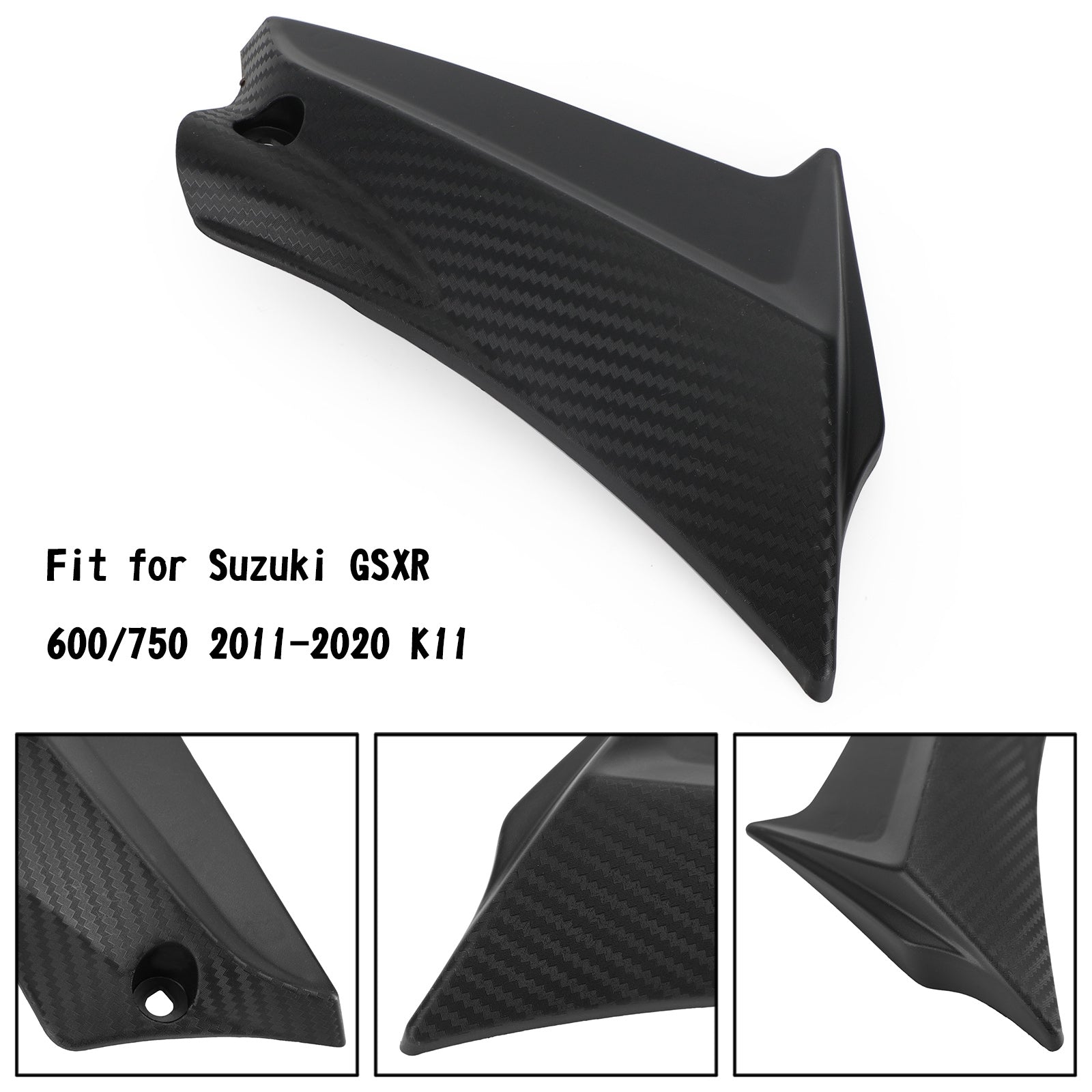 Tanksidan trimtäckpanelen som mässar Cowl för Suzuki GSXR 600/750 2011-2020 K11 Generic