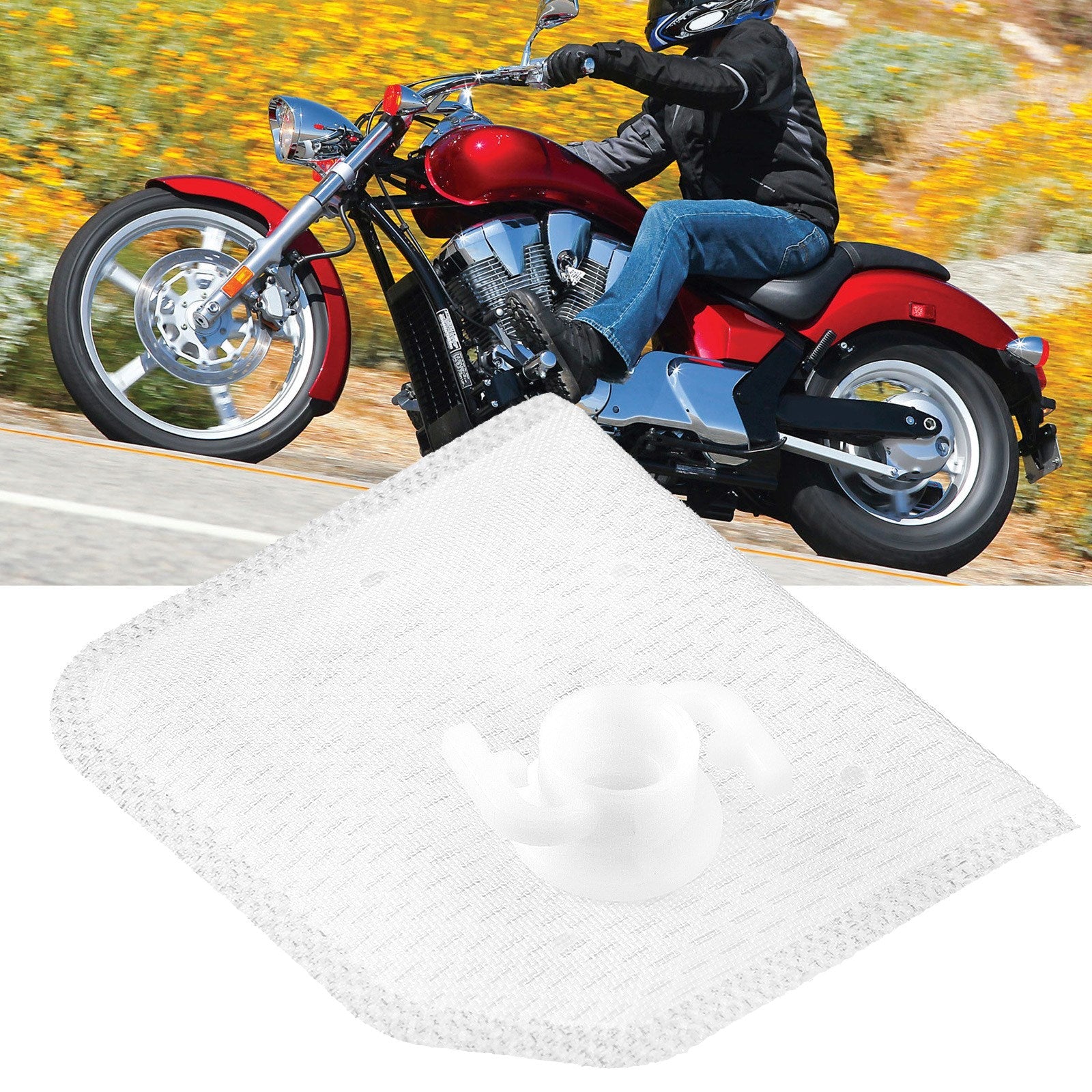 Honda VT1300CR VT750C2B TRX680 #16706-HN8-A62 Silbränslepumpfilter