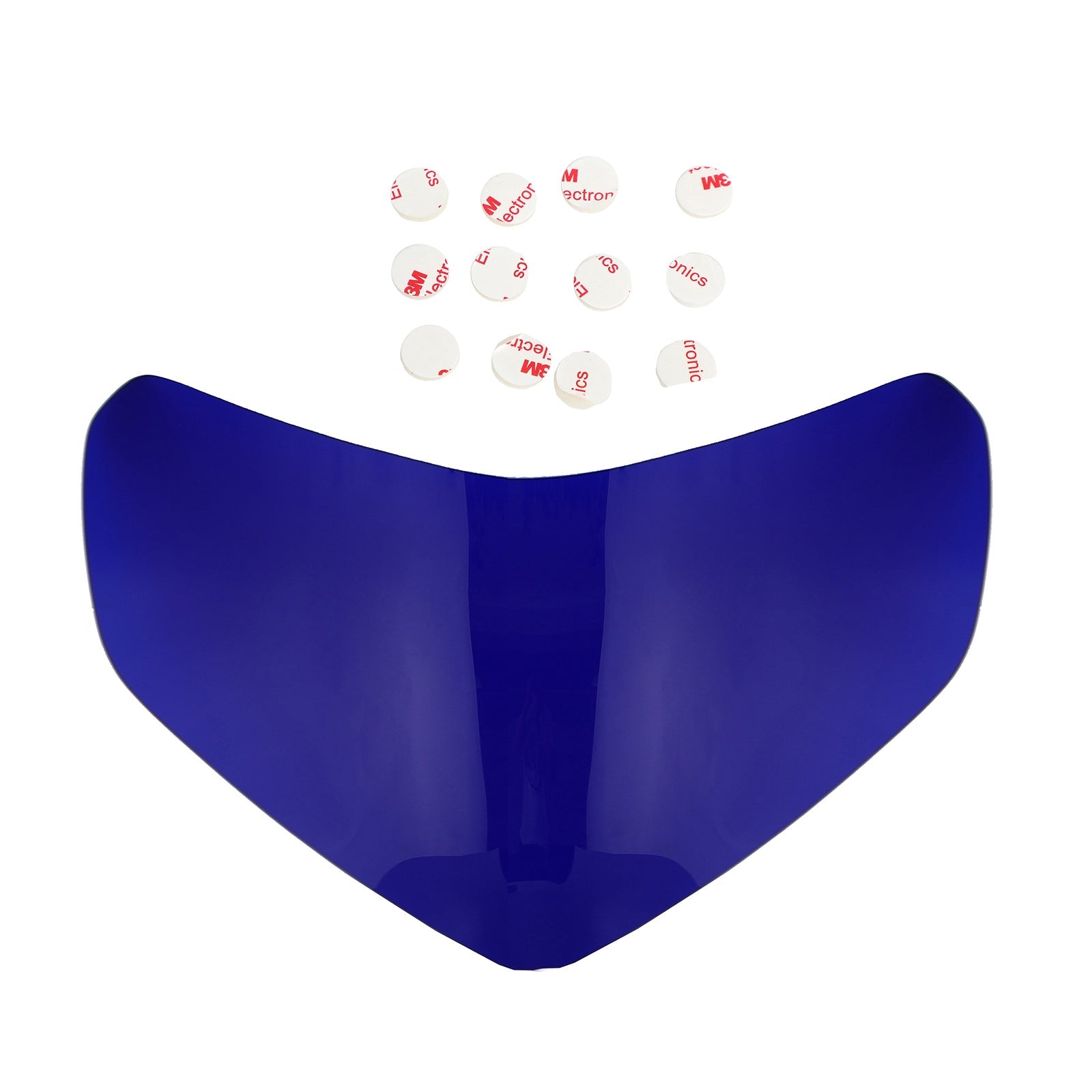 Protector de lente de faro apto para Suzuki Gsxr1000 Gsxr 1000 00-02 azul genérico