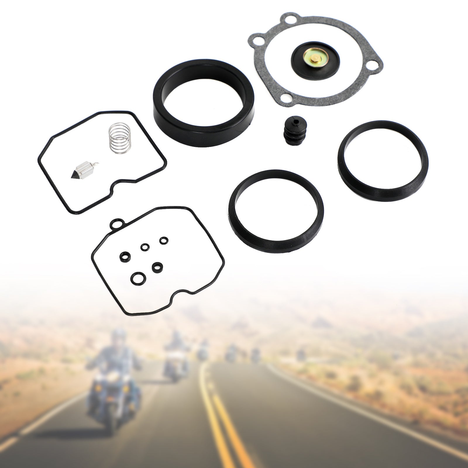 Förgasare Carb Rebuild Kit Fit för CV Type 1990-Up XL 883 1200 Softail Dyna Generic