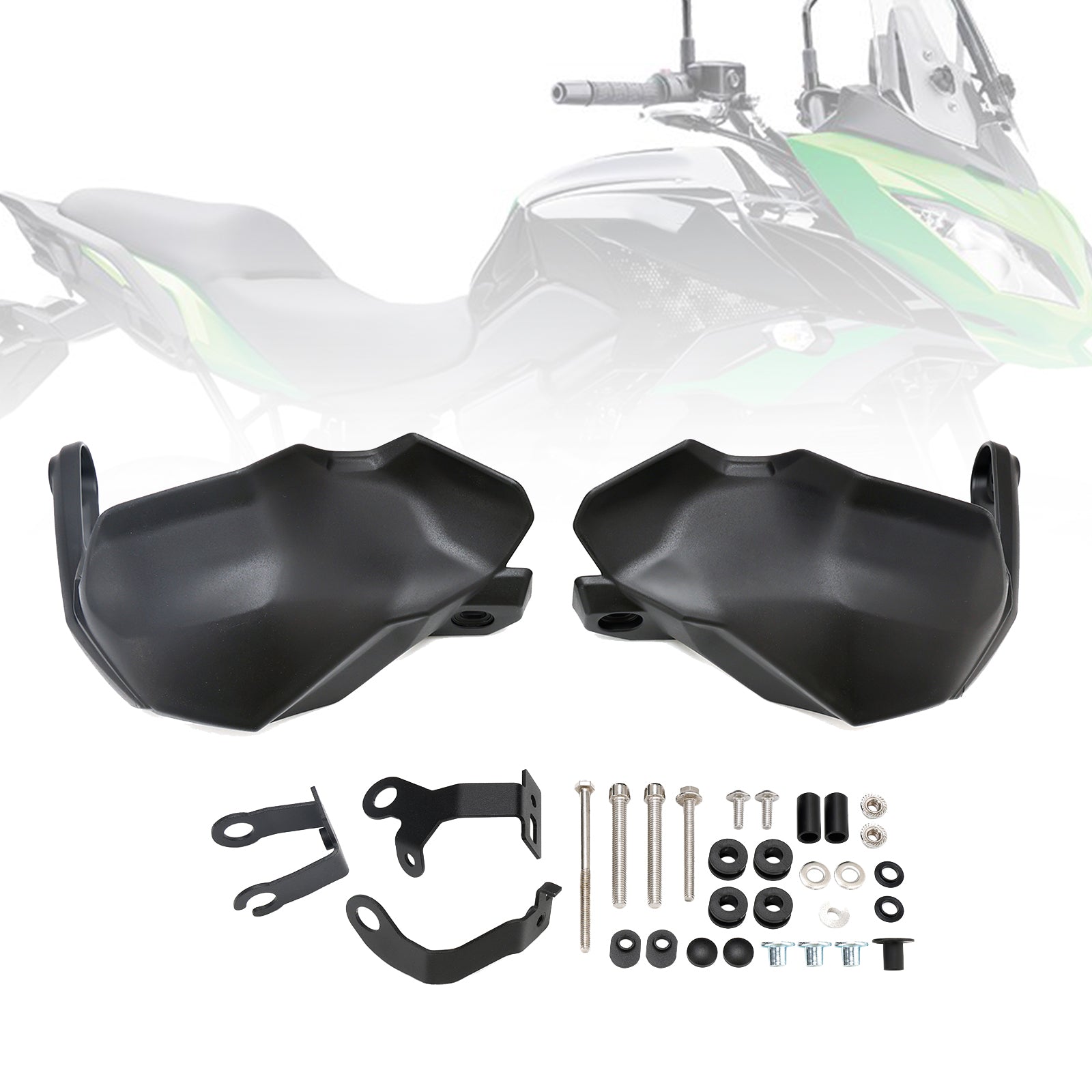 Kawasaki Versys 650 2022-2023 Handguard-verlengingen Handbeschermer