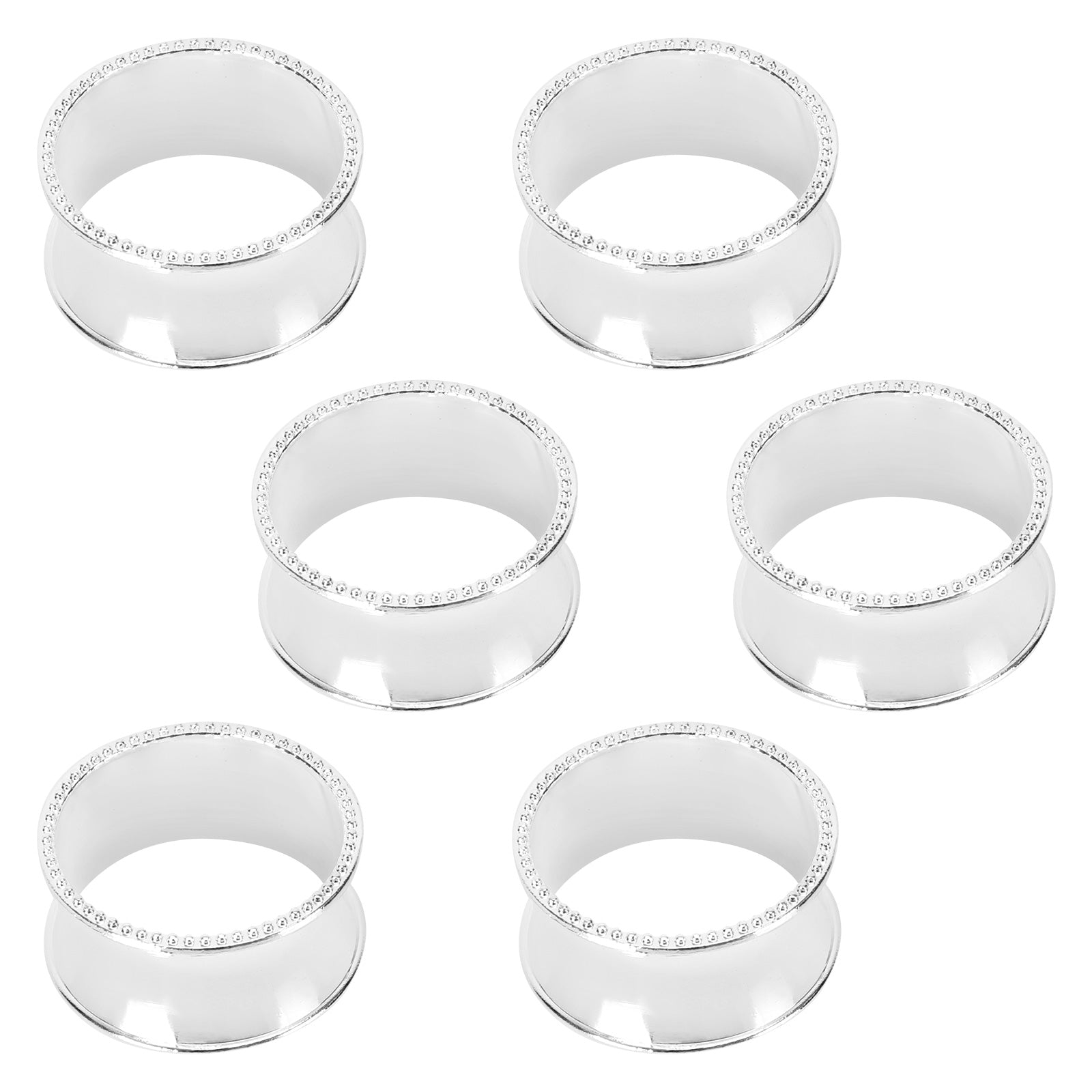 6-12pcs serviett ringer blomster serviettholder serviett spenne