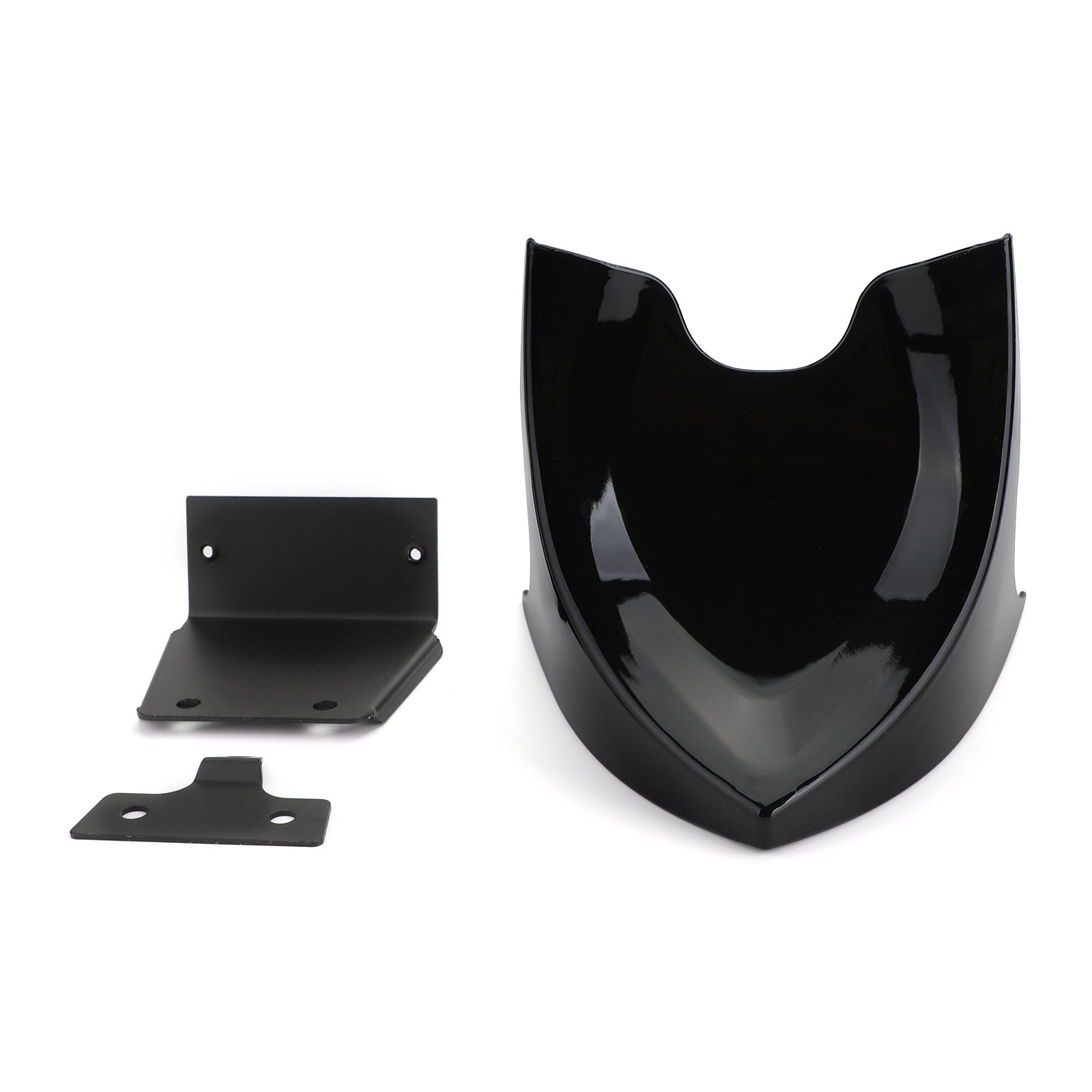 Front Chin Spoiler Air Dam Fairing for 04-19 Sportster XL883 XL1200 48 72 MBlack Generic