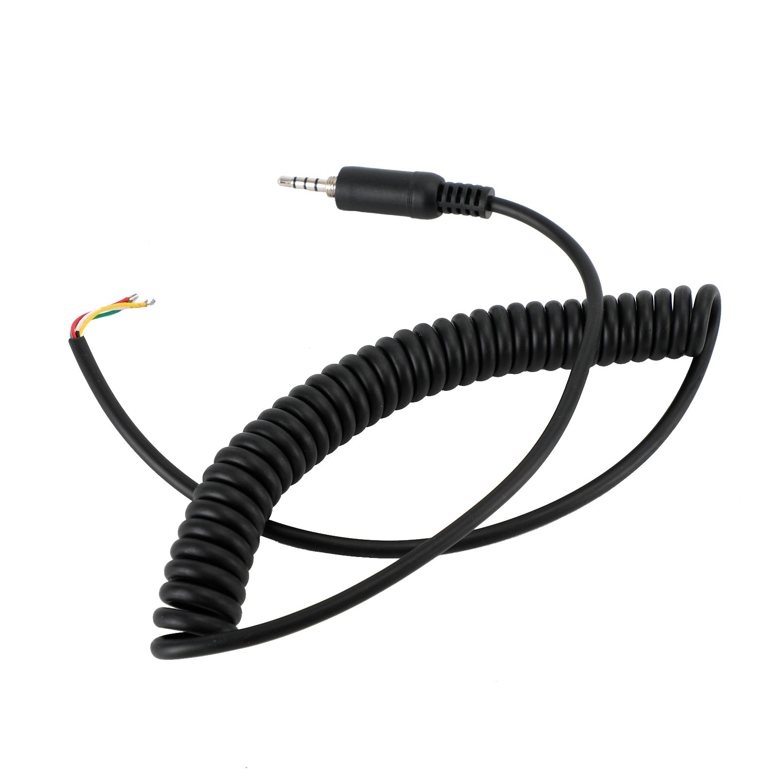 Ligne de câble micro en haut-parleur à 4 fil pour Yaesu VX120 HX290 HX400IS EVX-S24 FT270R Radio
