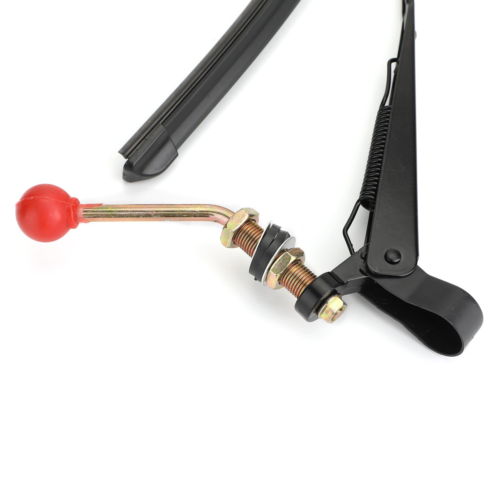 UTV Manual Hand Operated Windshield Wiper Rubber Blade för Can Am Polaris Ranger Generic