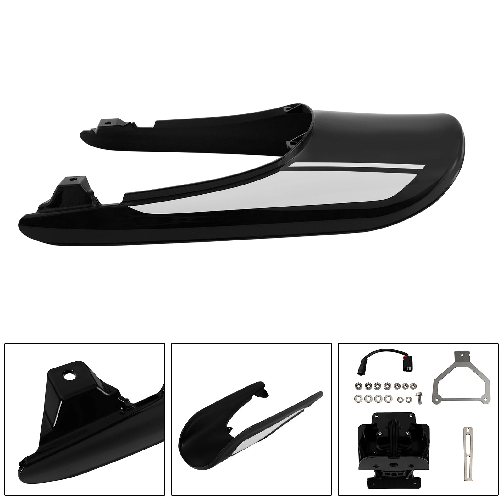 2018-2022 Kawasaki Z900RS Tail Cowl Fairing+Suplens