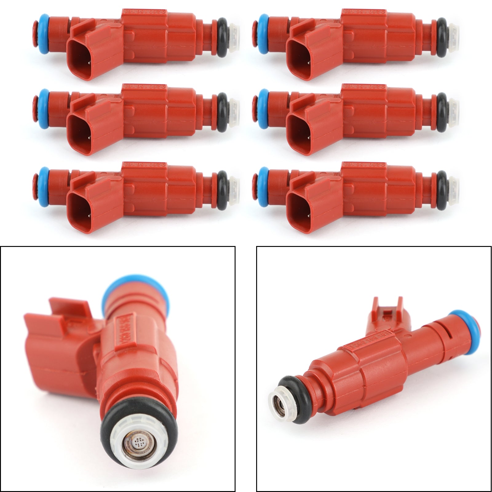 6ks 12-jamkové palivové vstrekovače náhradné prispôsobenie Wrangler Mustang 0280156161 generic