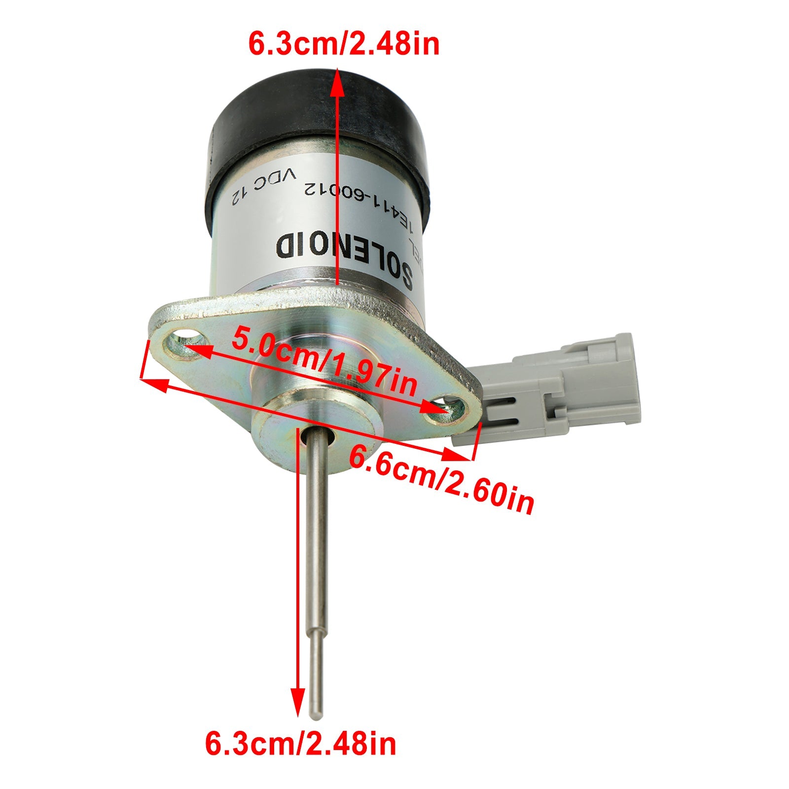 Brandstof Uitschakeling Solenoid PS41CZ318 1E411-60012 Voor Kubota 325 Motor D902 Z482