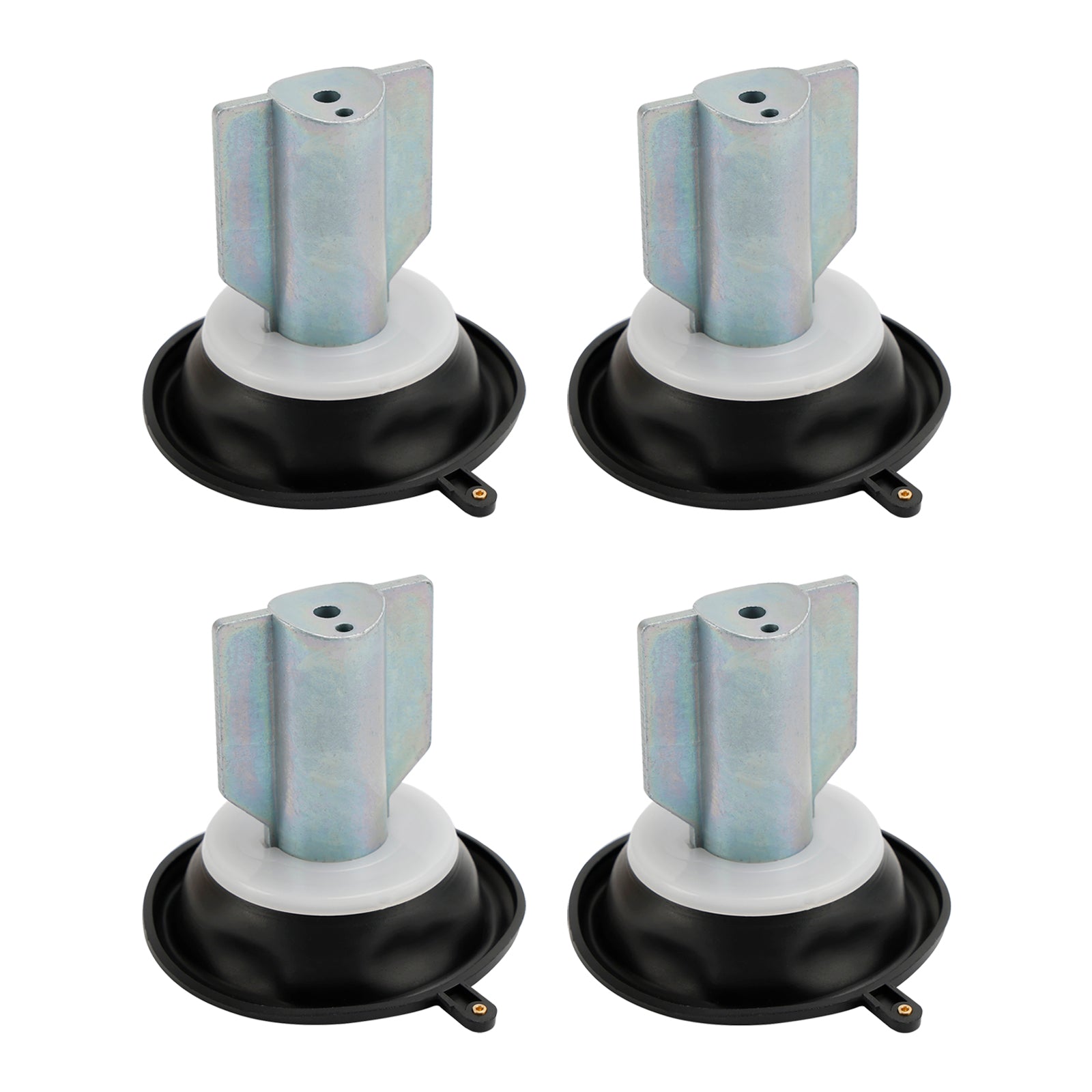 Diafragma de émbolo de carburador 4X apto para Kawasaki PRAIRIE 700 KVF650 KVF700
