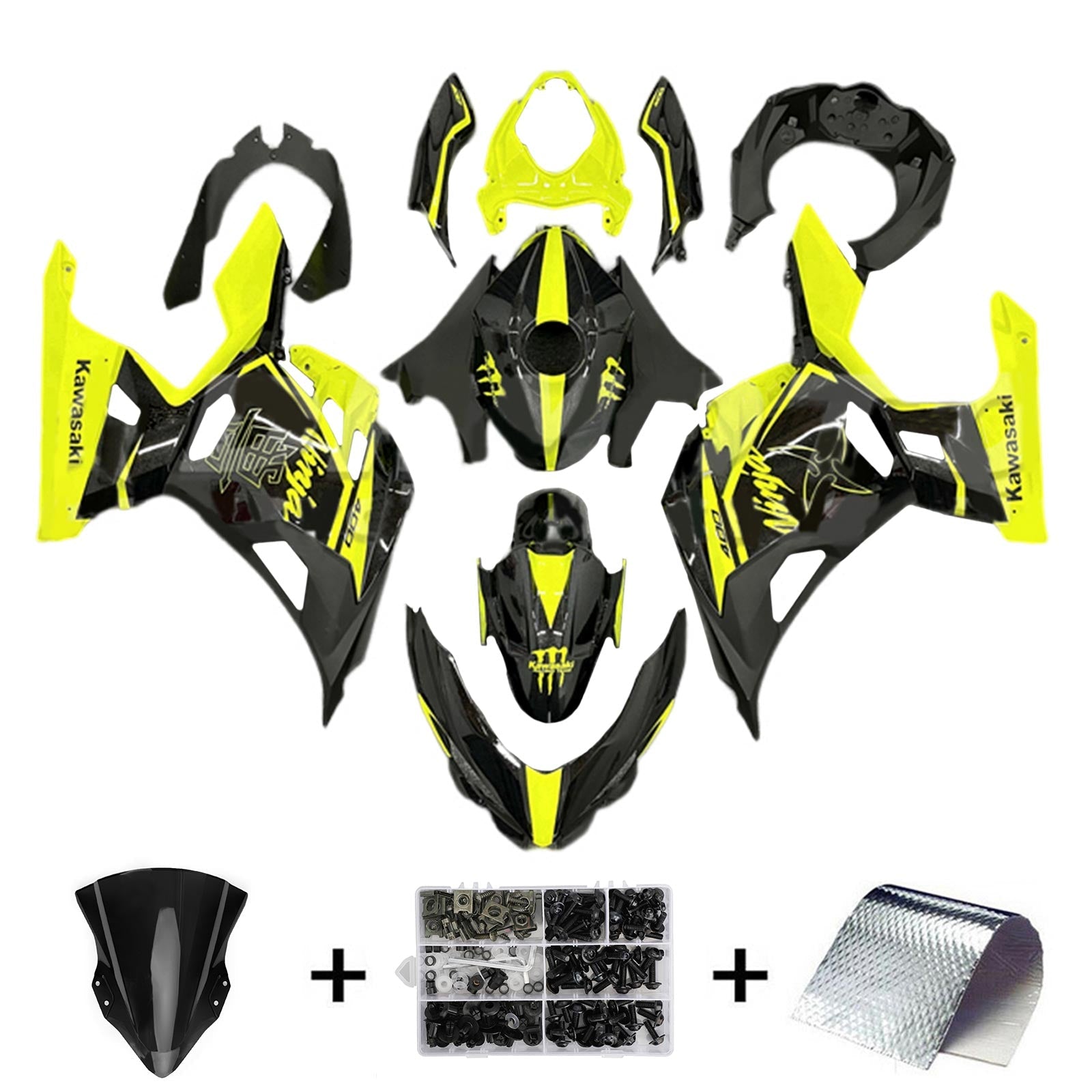 2018-2024 KAWASAKI EX400/NINJA400 FAIRING KIT