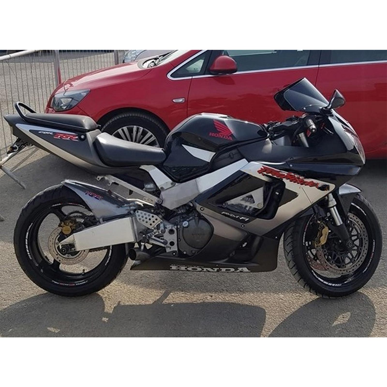 2000-2001 Honda CBR929RR Kit de carénage d'injection Amotopart carrosserie plastique ABS #126