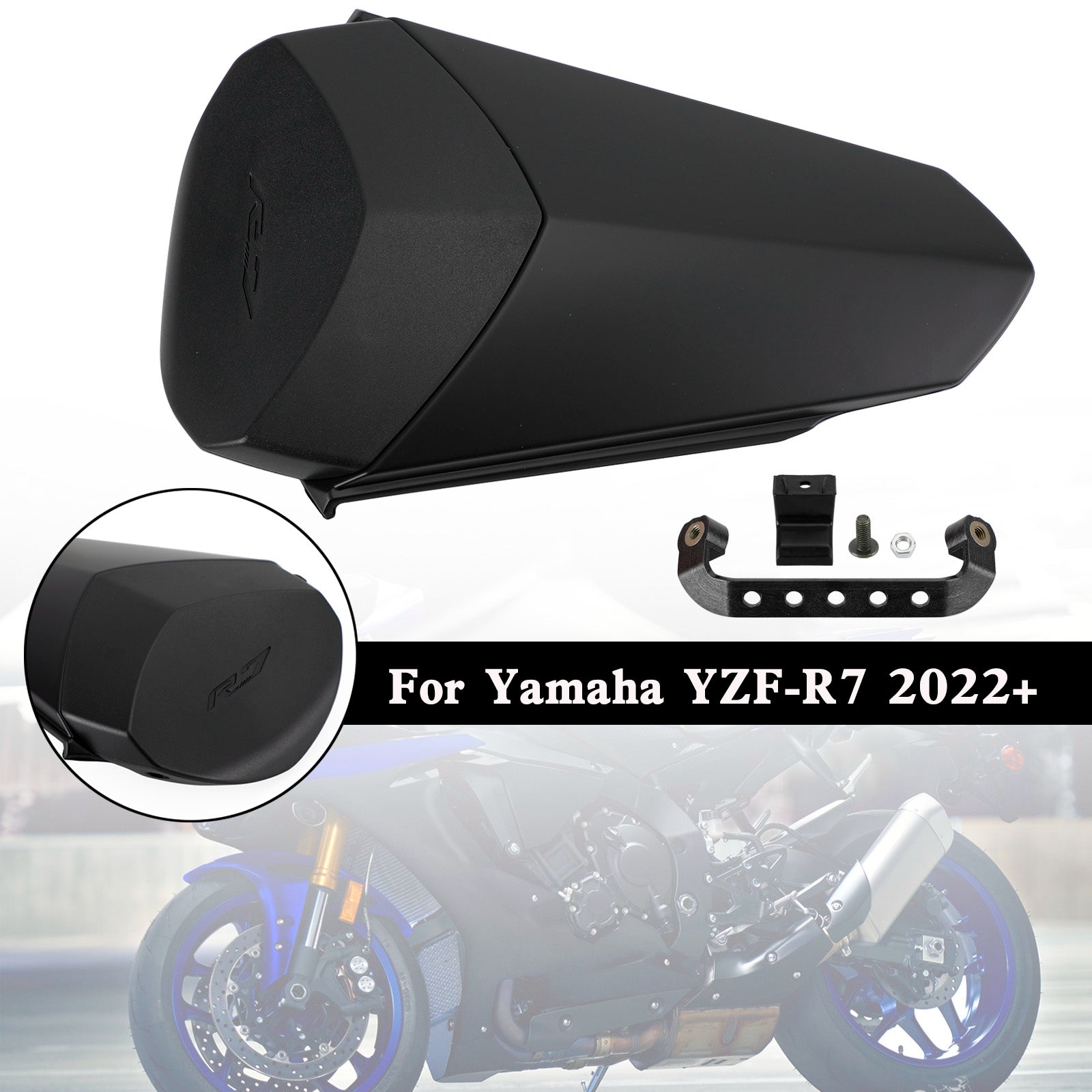 2022-2023 YAMAHA YZF-R7 YZF R7 zadné sedadlo Cover Cover COWL COWL
