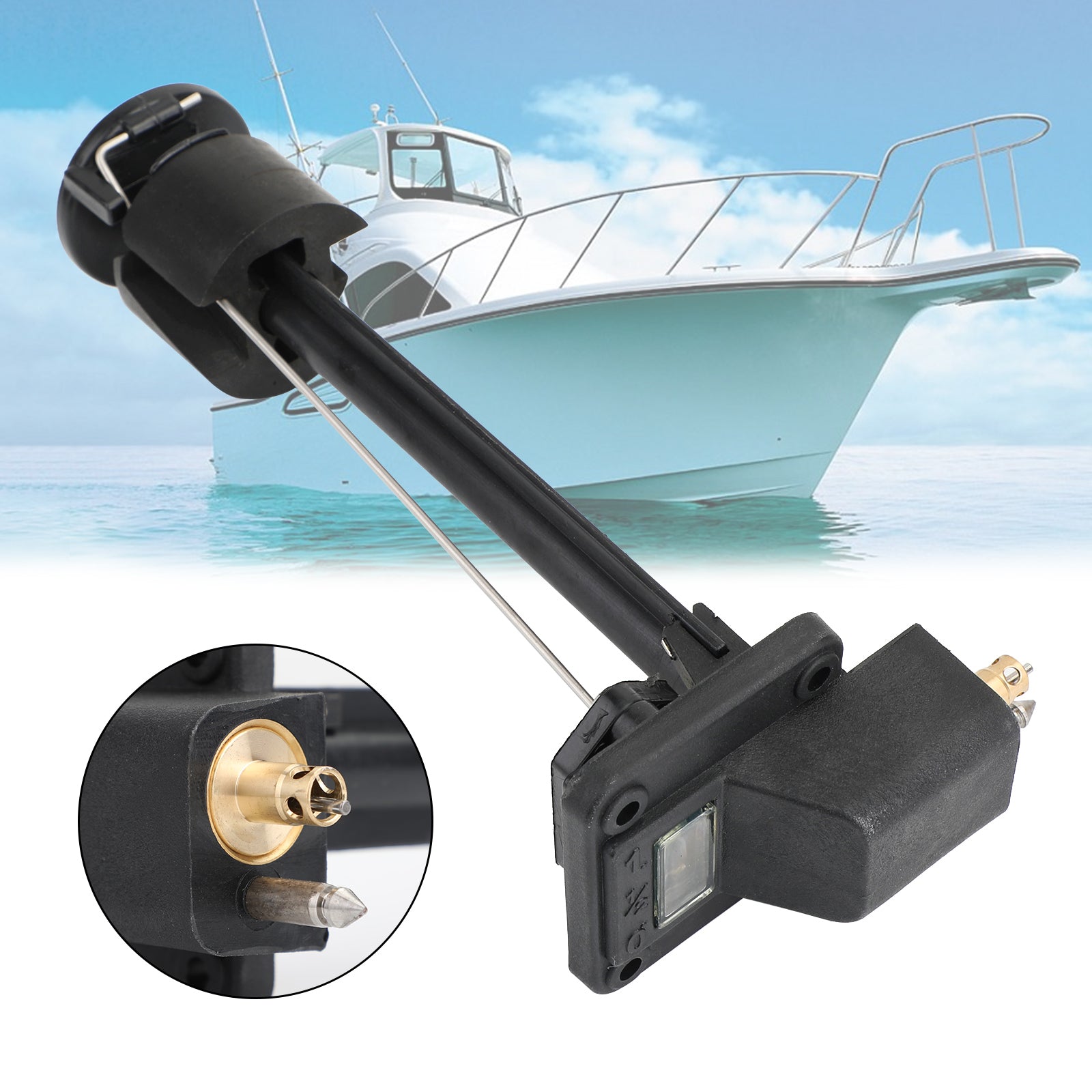 Palivová nádrž meracieho metra Assy Management pre Yamaha Outboard Motor Motor 12L 24L