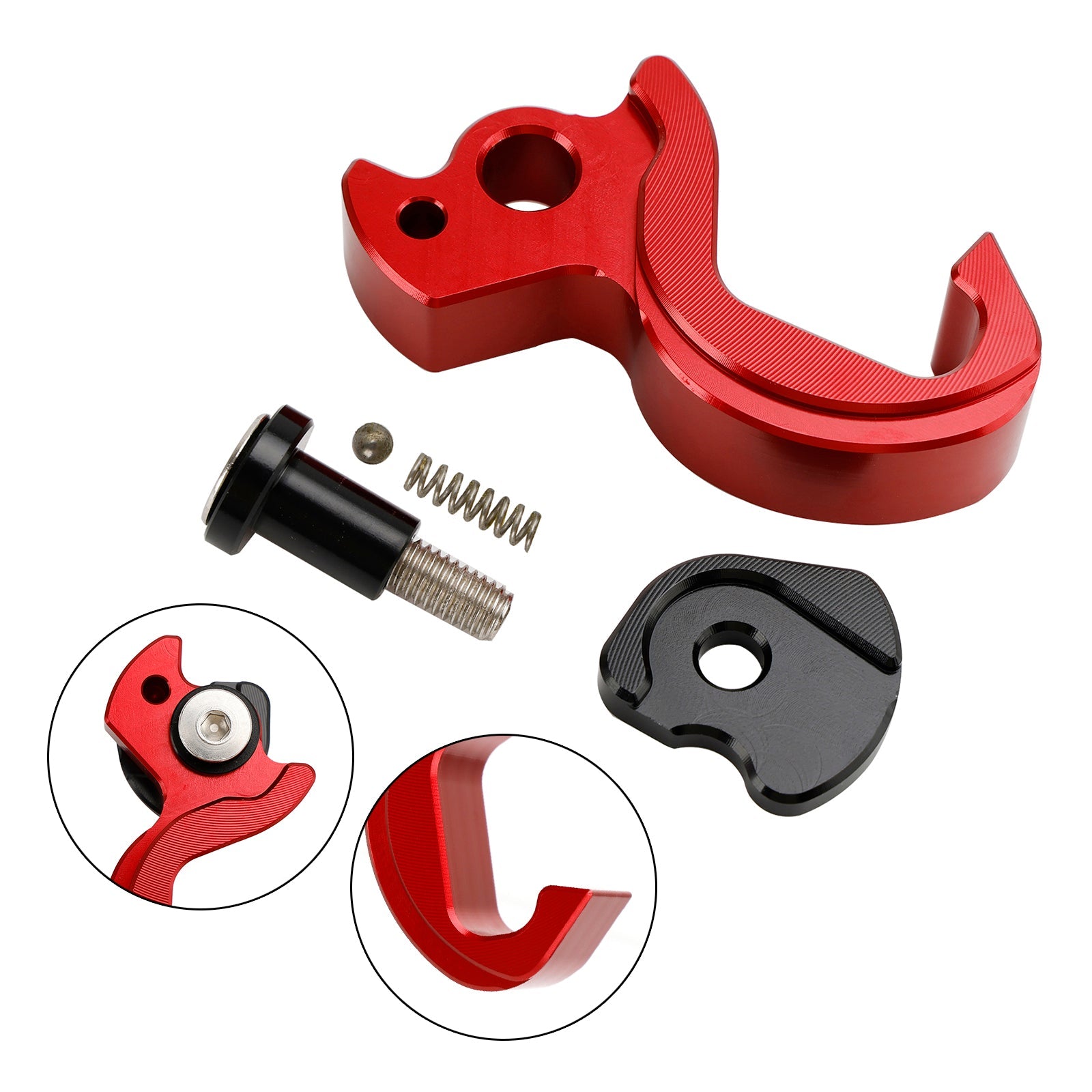 Yamaha Tricity 125 2014-2021/155 2016-2023 Helmet Hooks Bracket Red Red
