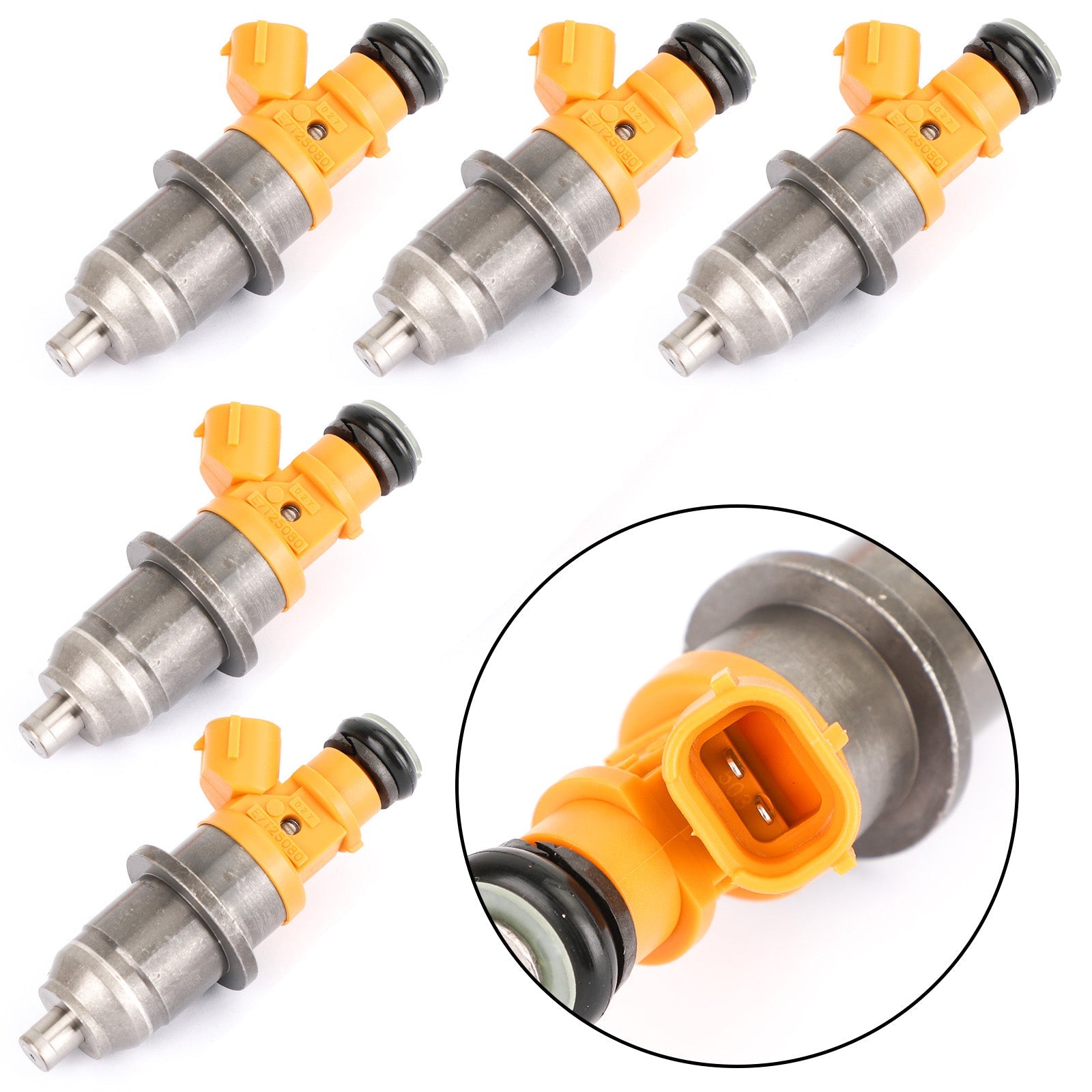 Inyector de combustible de 6 piezas para fueraborda Yamaha HPDI 250 300HP 2003-2020 60V-13761-00-00 genérico