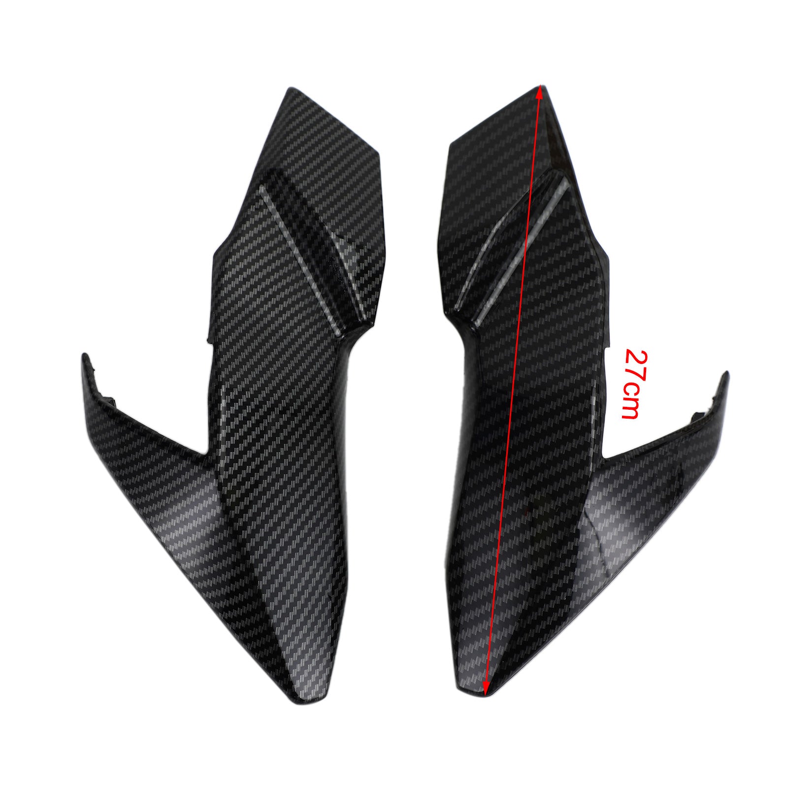 Capot de carénage de couverture de panneau de phare latéral avant d'abs pour Kawasaki Z650 2017-2019