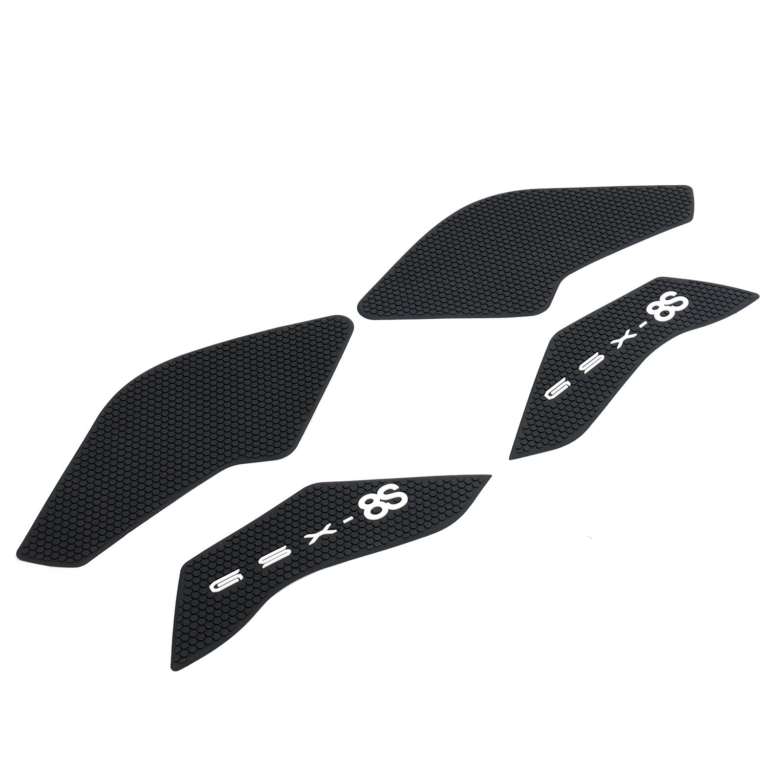 Sidetank trekkraft Kneputer svart for Suzuki GSX8S GSX-8S (2023-strøm)